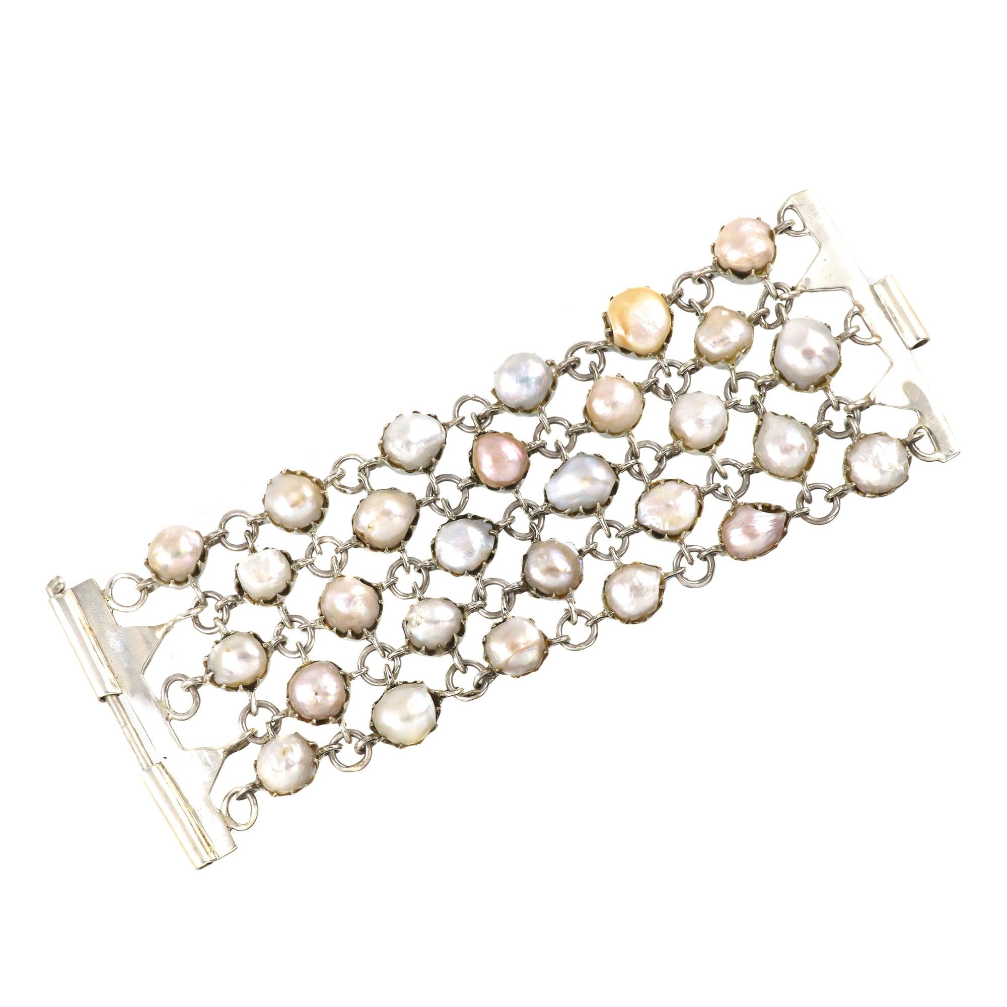 Natural Sterling Silver 925 Bracelet