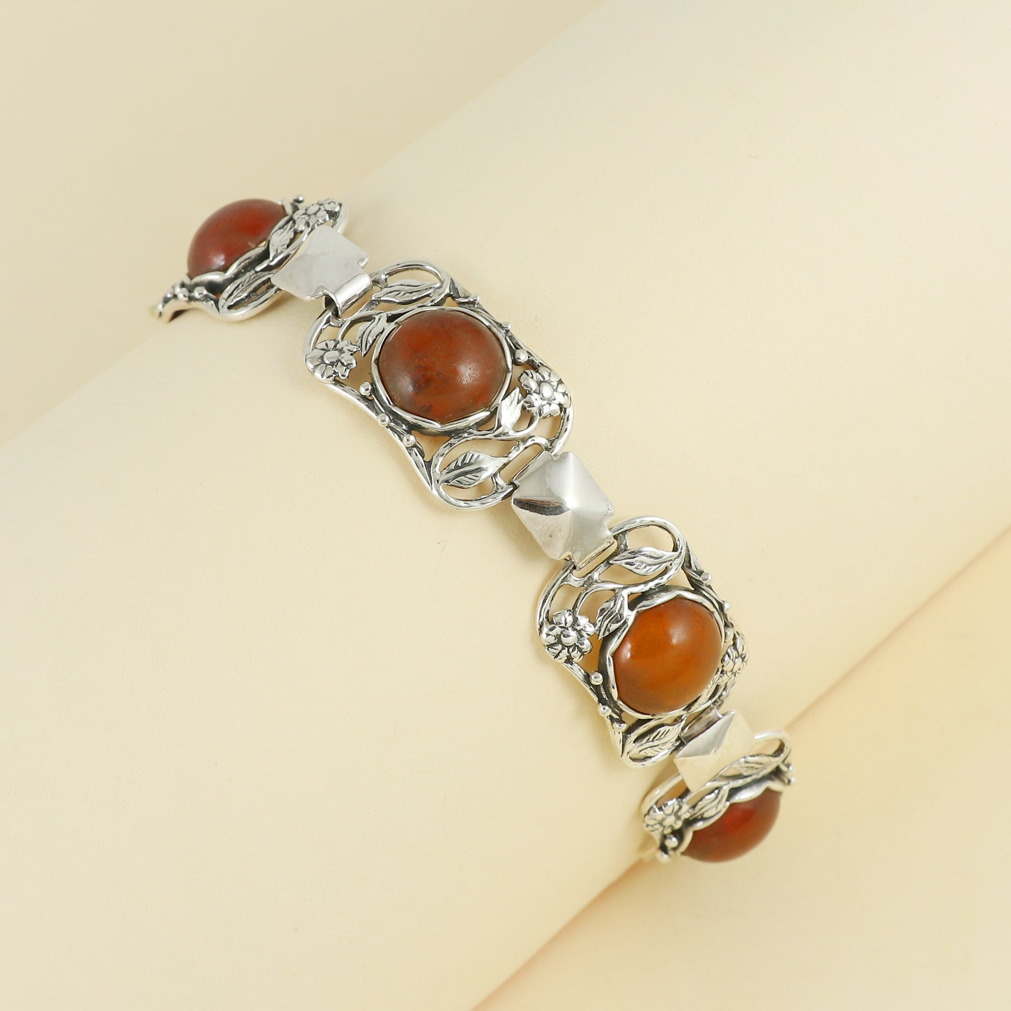 Natural Sterling Silver 925 Bracelet
