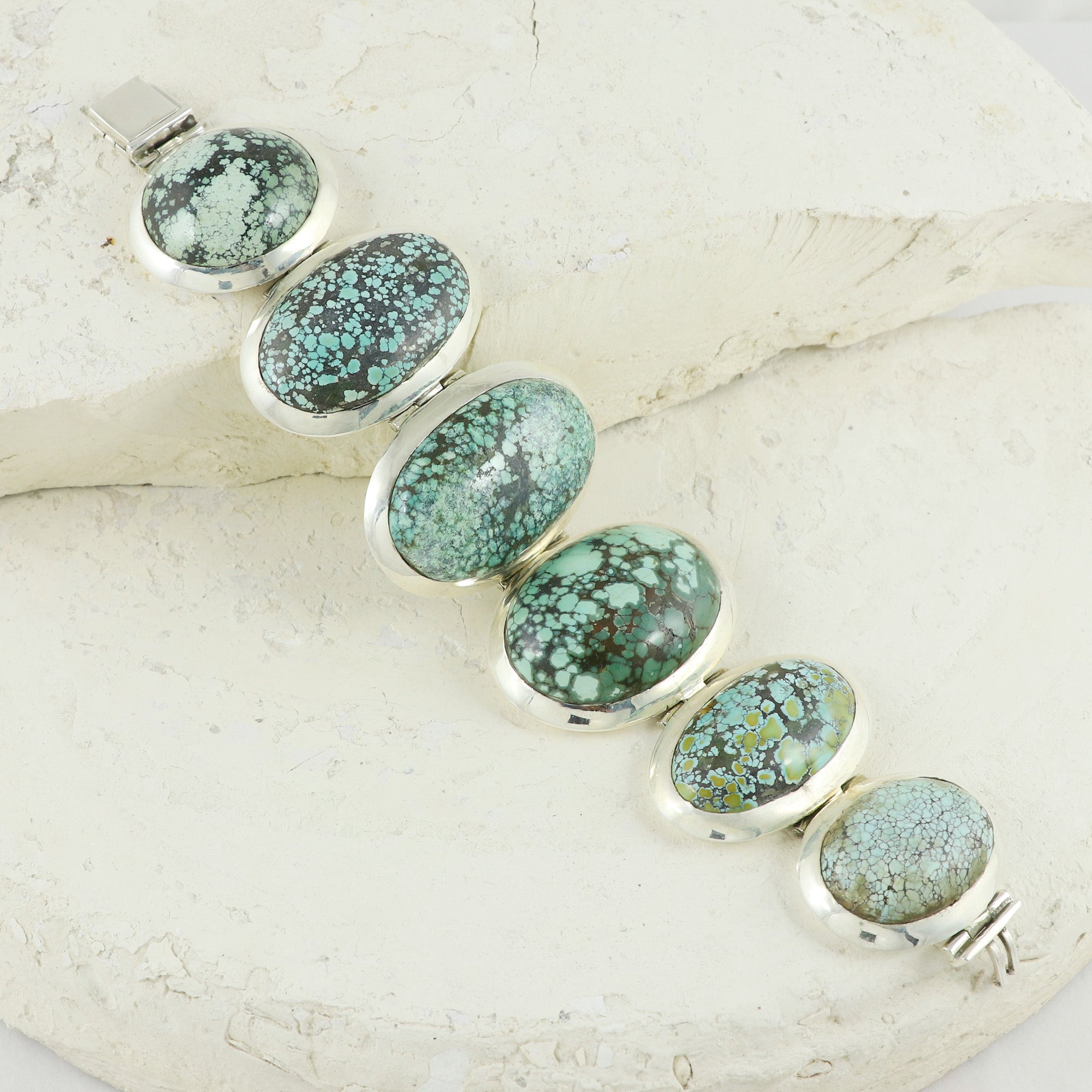 Natural Sterling Silver 925 Bracelet