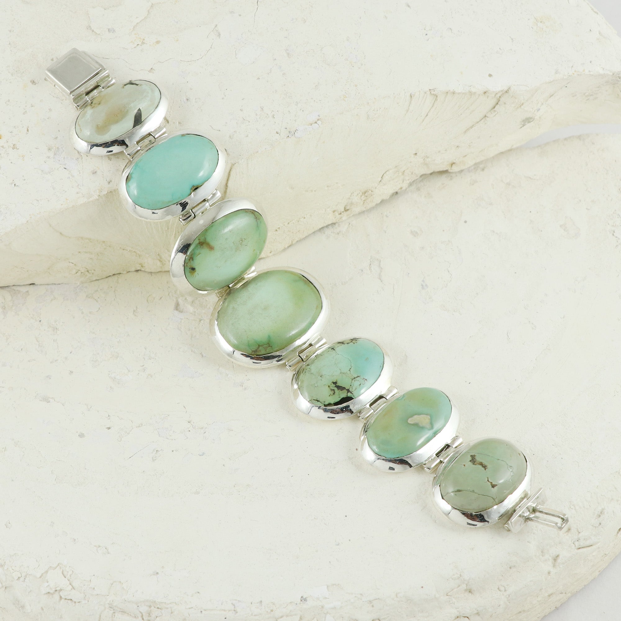 Natural Sterling Silver 925 Bracelet