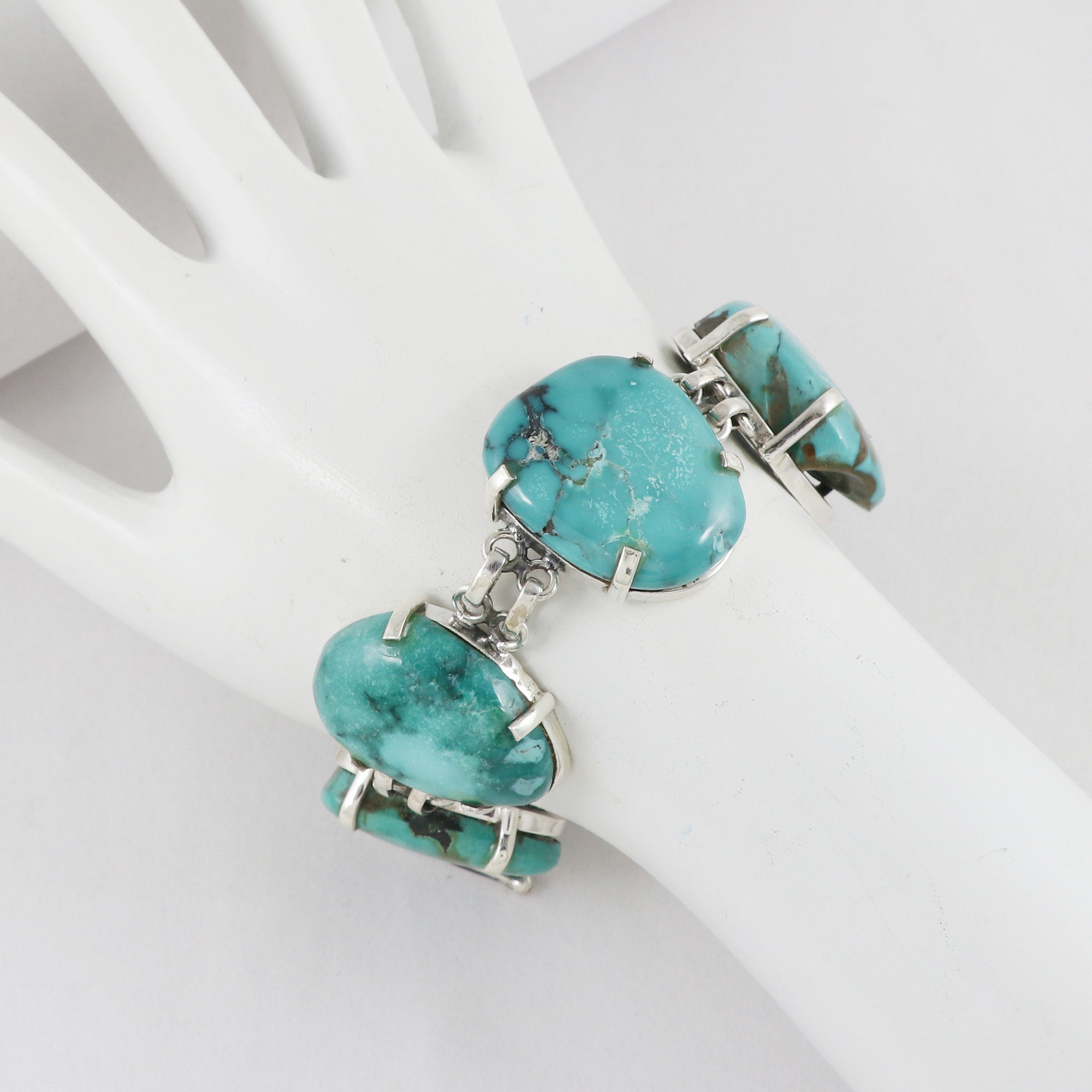 Natural Sterling Silver 925 Bracelet