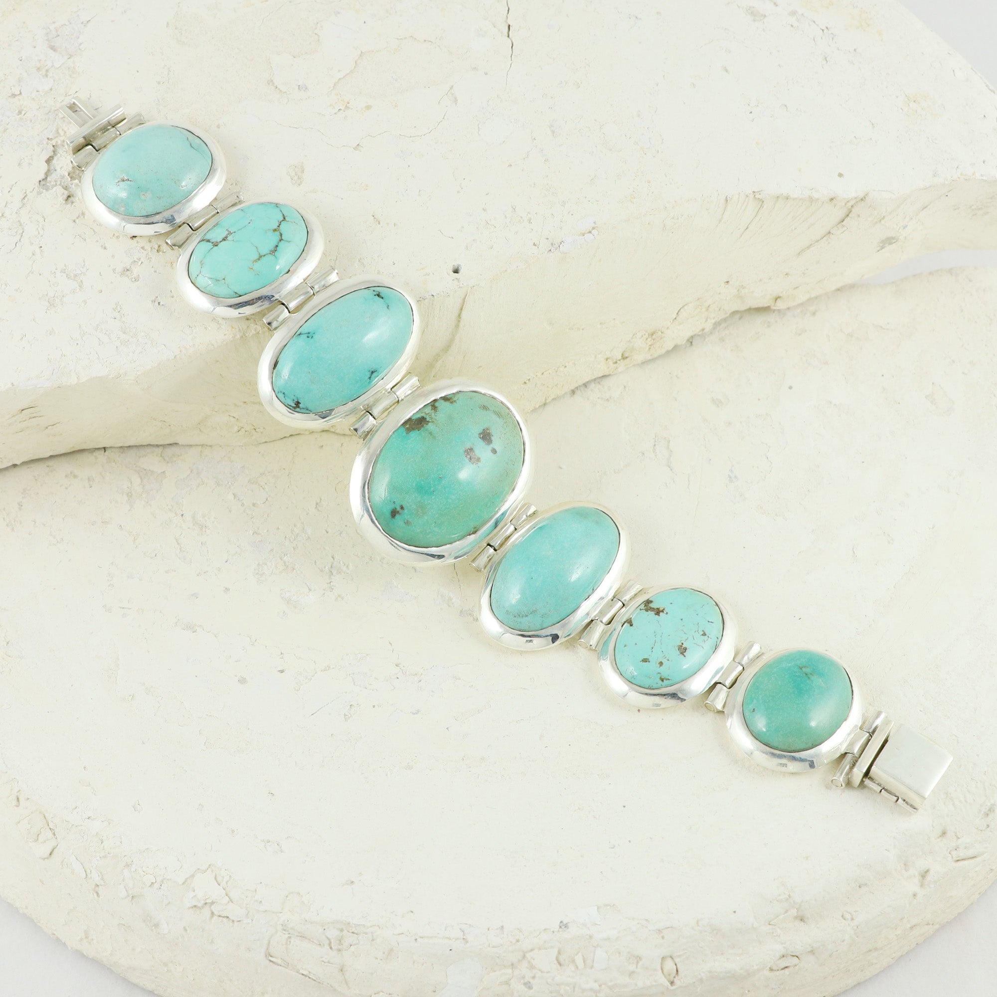 Natural Sterling Silver 925 Bracelet