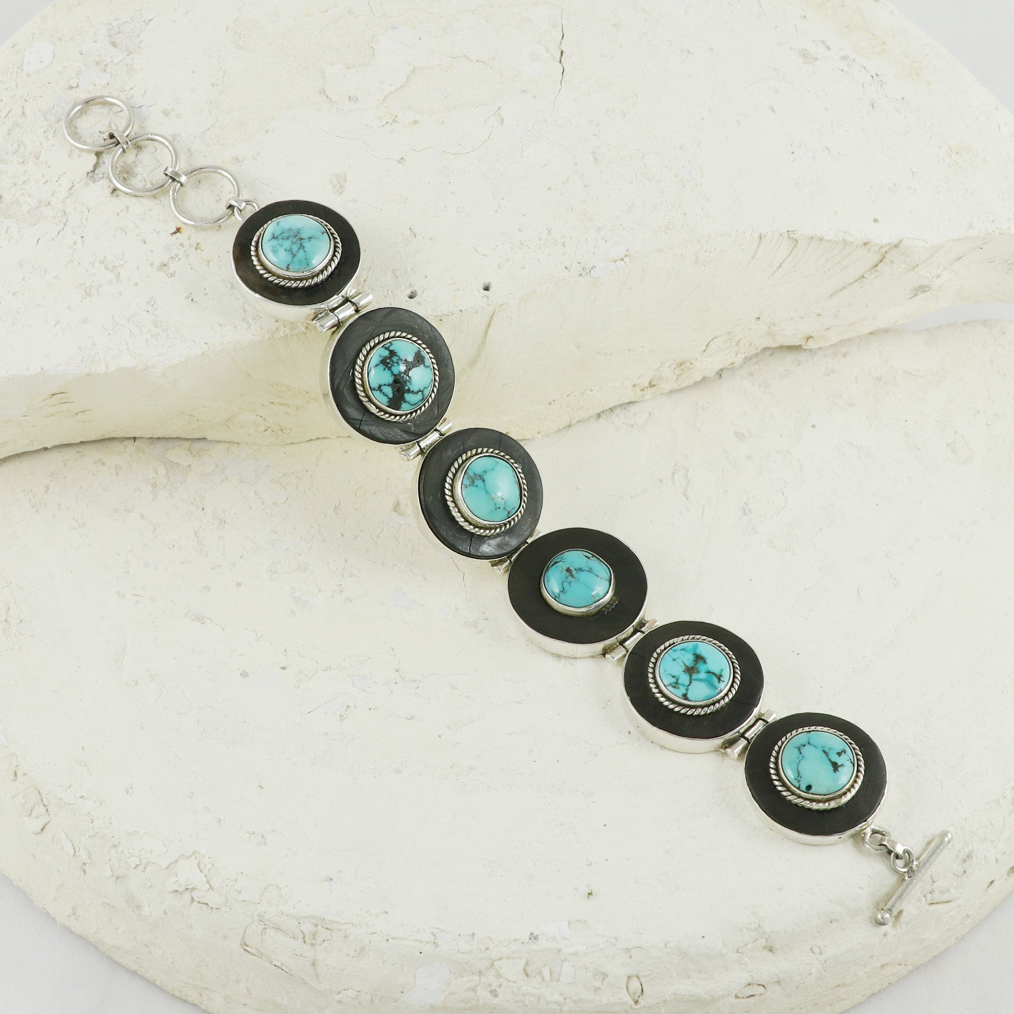 Natural Sterling Silver 925 Bracelet