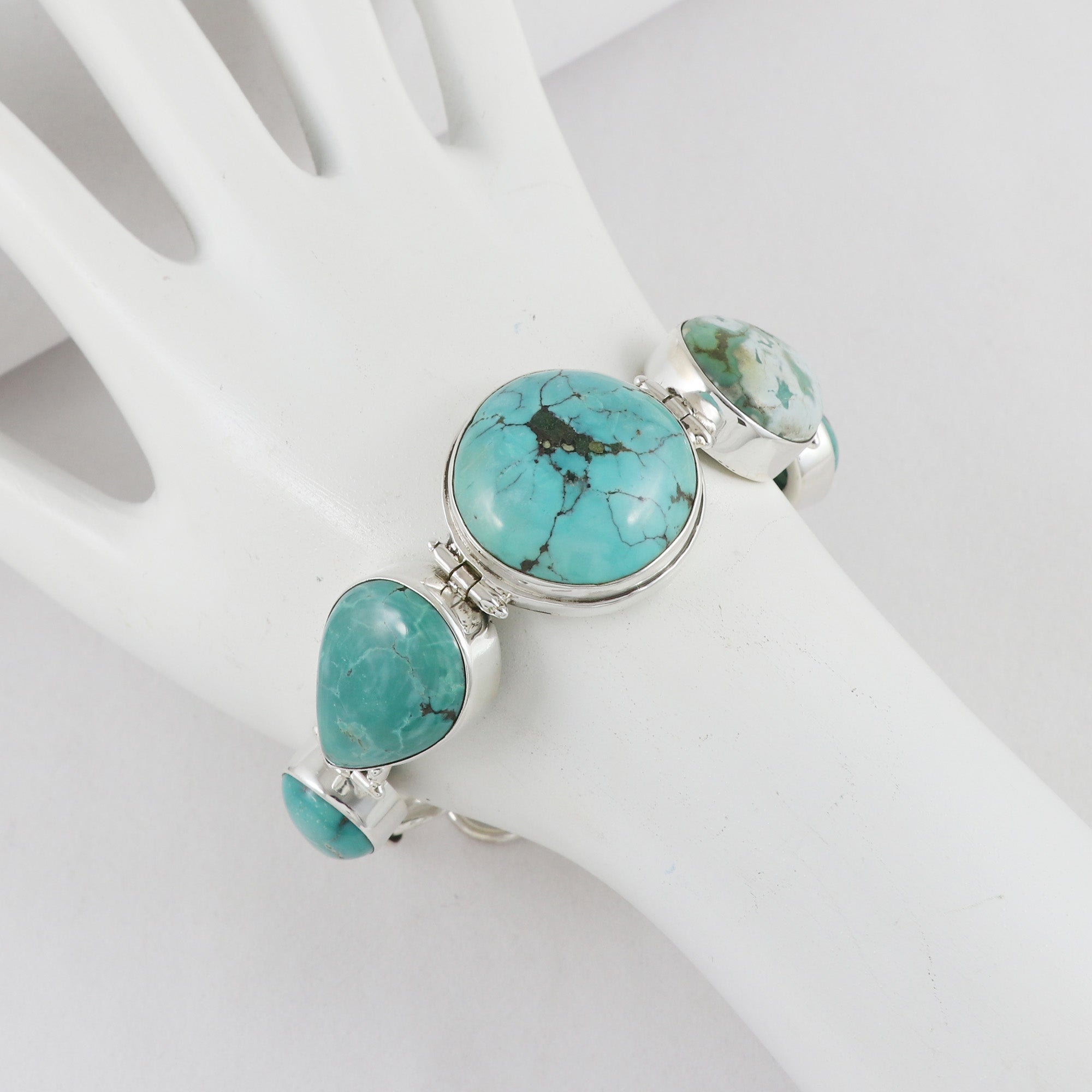 Natural Sterling Silver 925 Bracelet