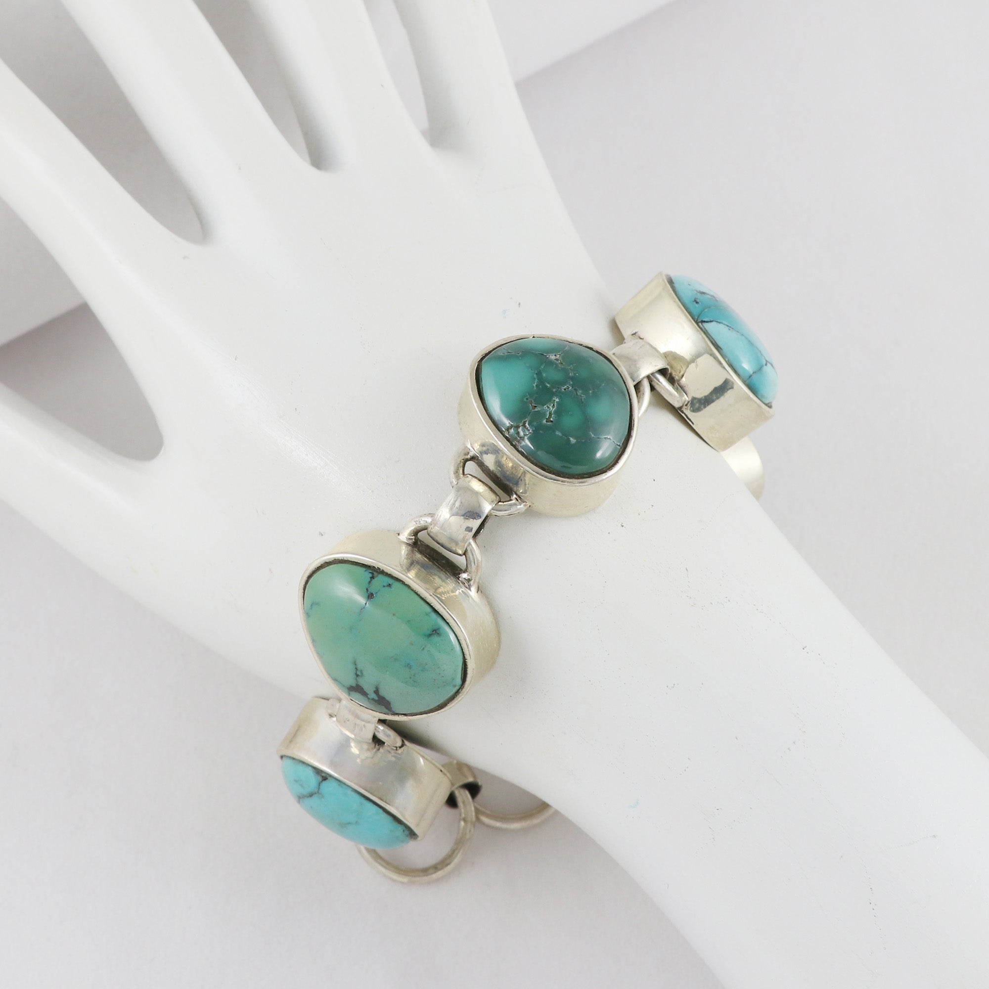 Natural Sterling Silver 925 Bracelet