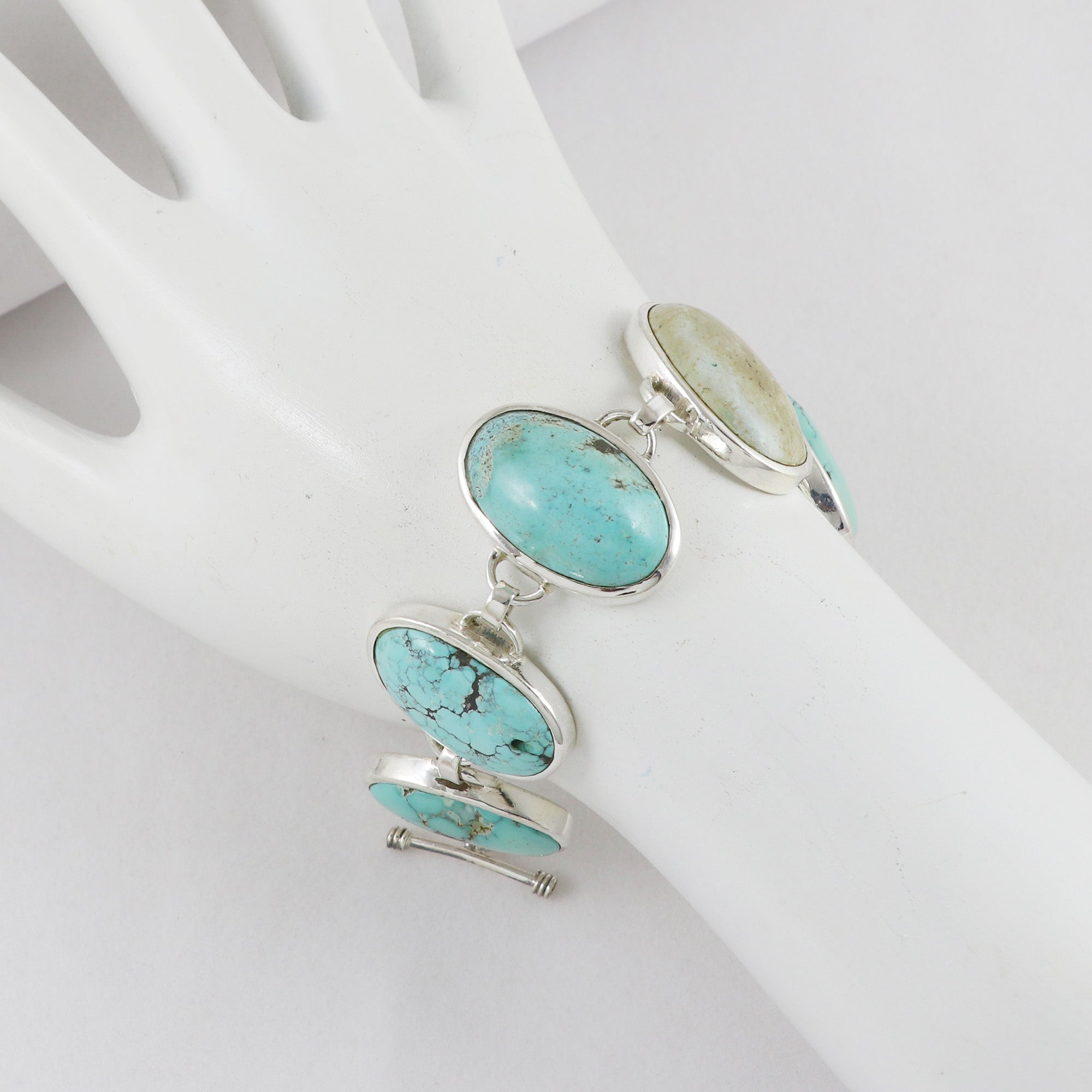 Natural Sterling Silver 925 Bracelet