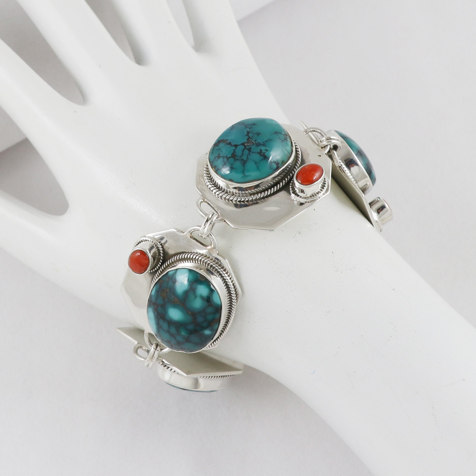 Natural Sterling Silver 925 Bracelet