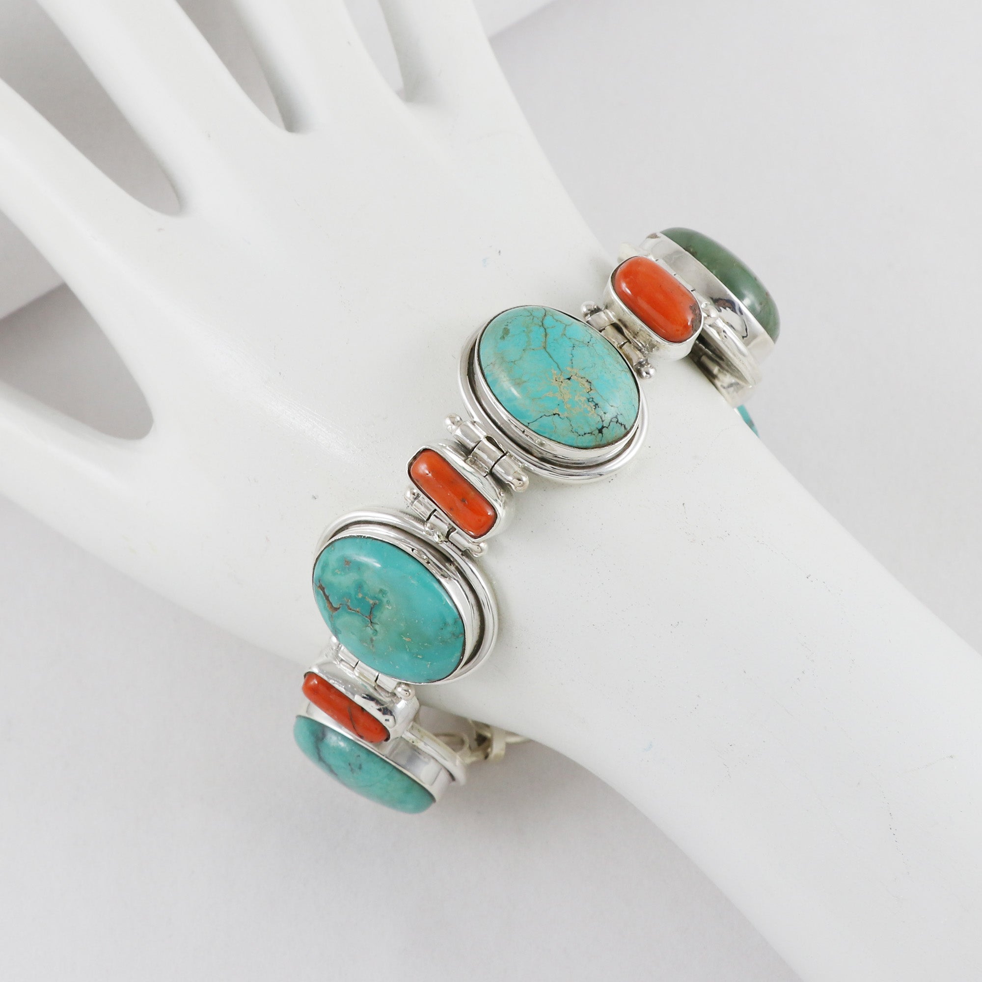 Natural Sterling Silver 925 Bracelet