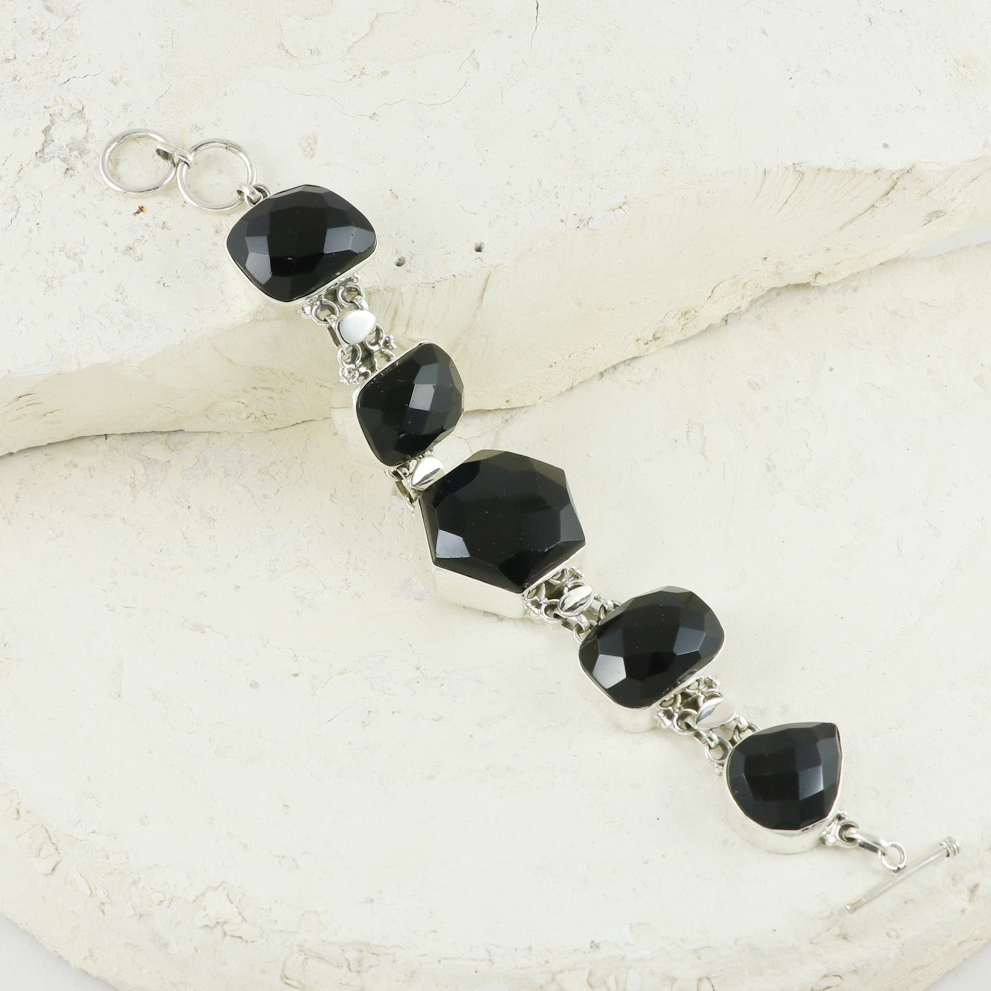 Natural Sterling Silver 925 Bracelet