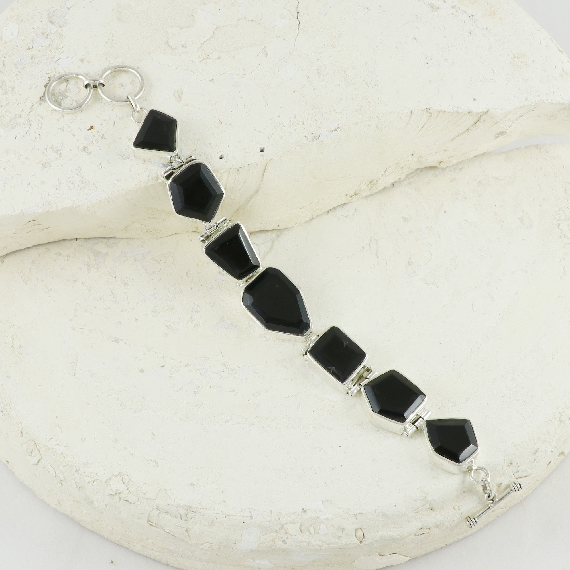 Natural Sterling Silver 925 Bracelet