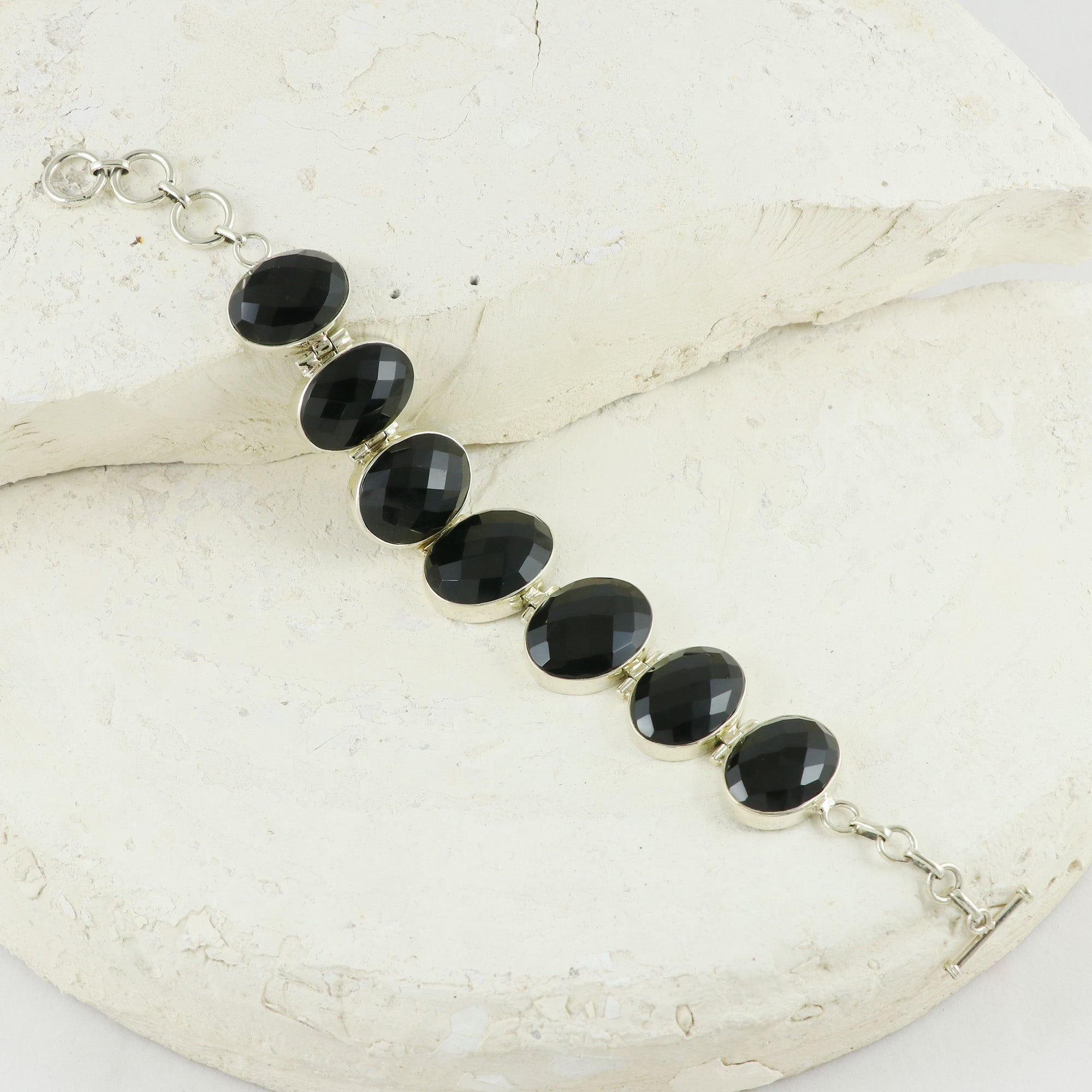 Natural Sterling Silver 925 Bracelet