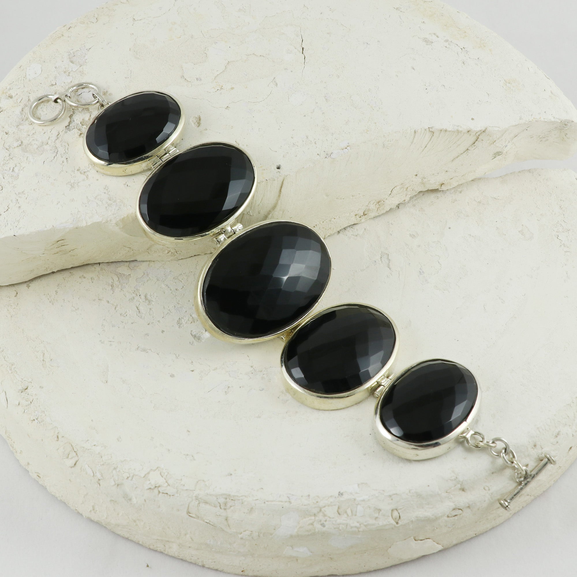Natural Sterling Silver 925 Bracelet