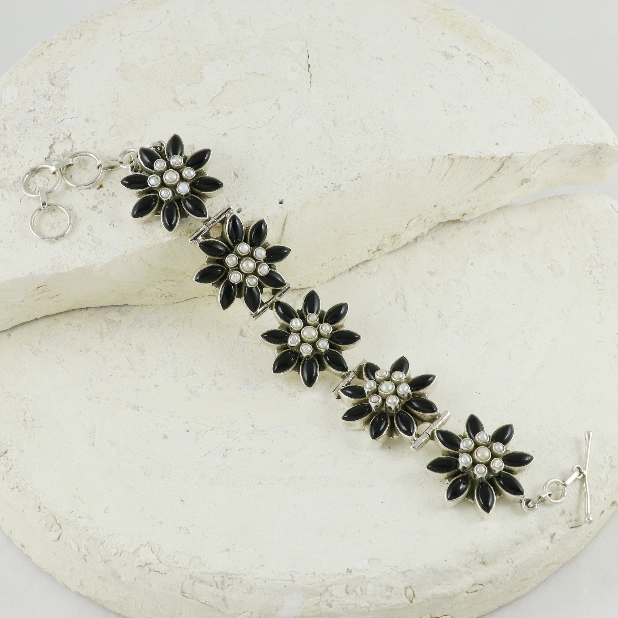 Natural Sterling Silver 925 Bracelet