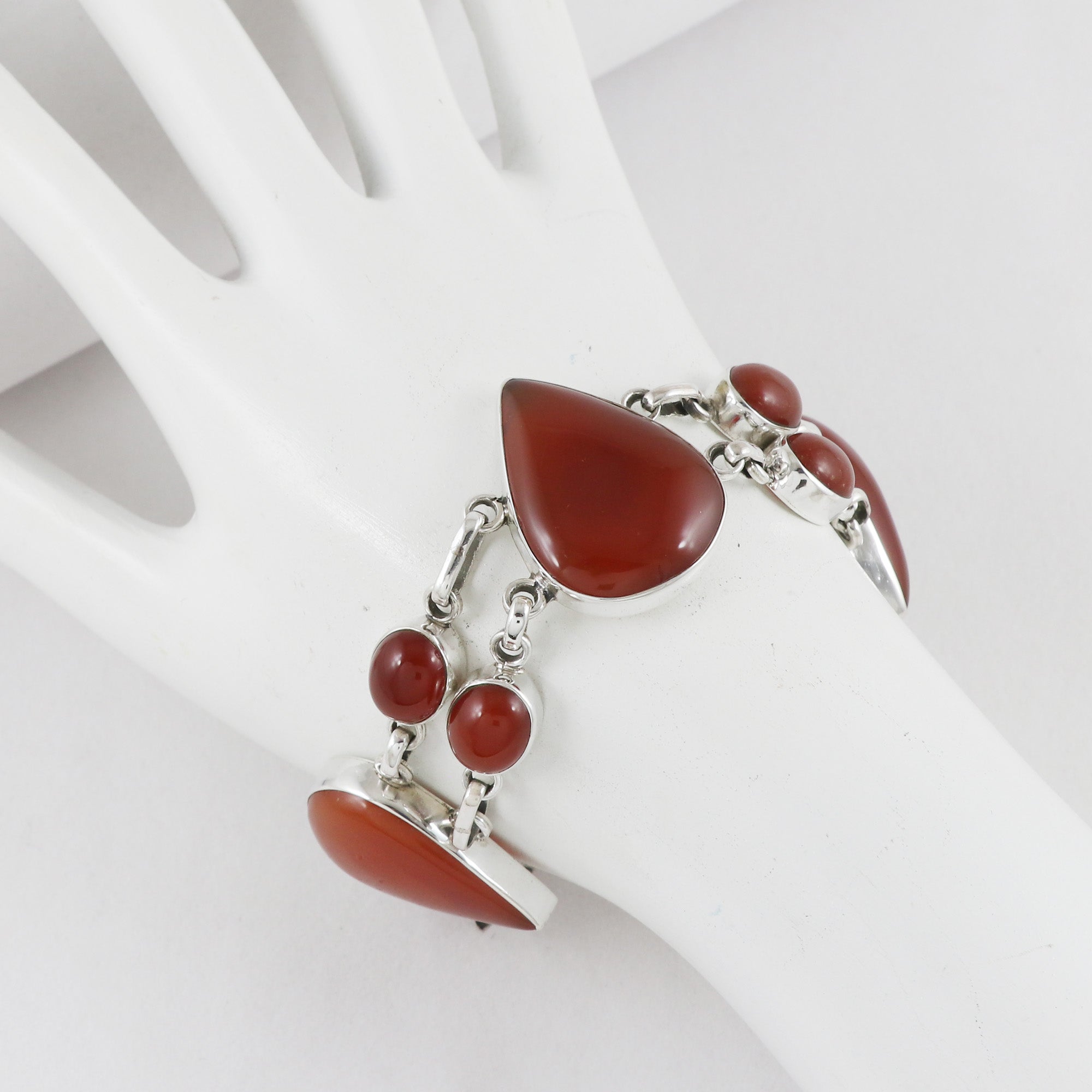 Natural Sterling Silver 925 Bracelet