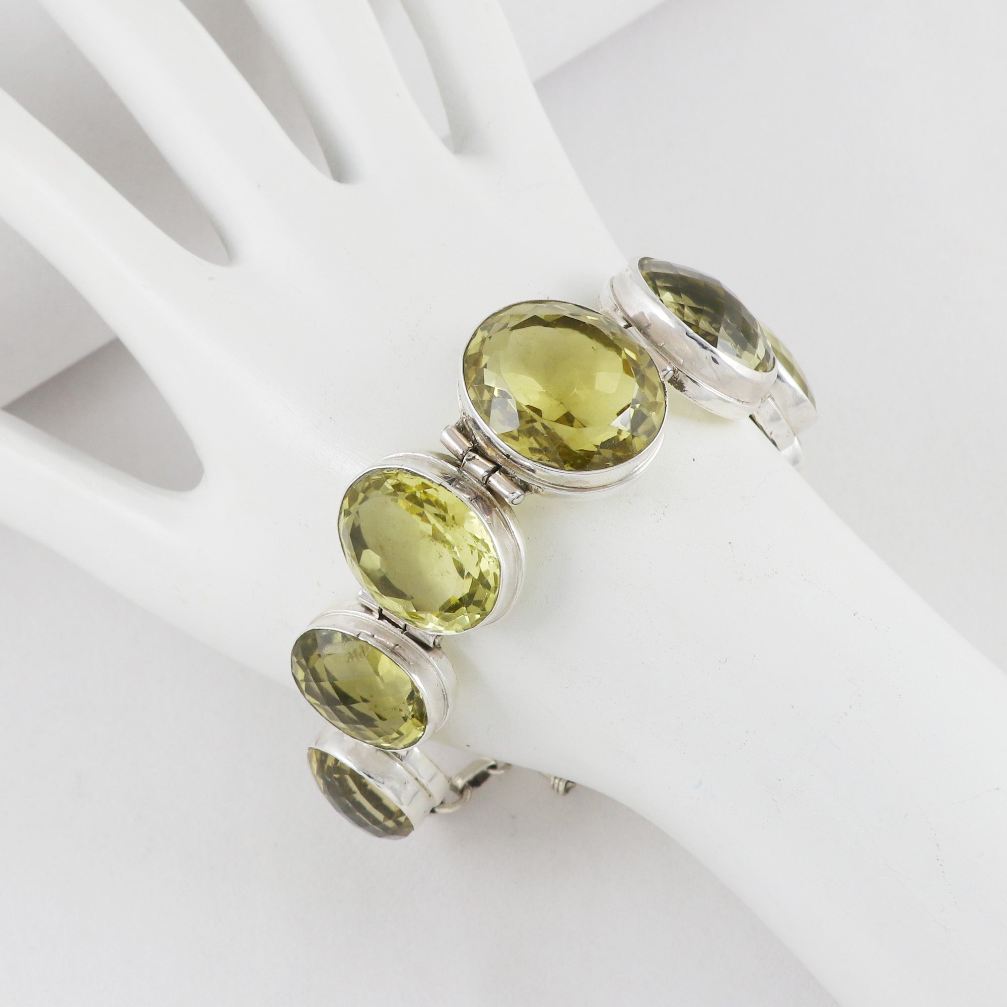 Natural Sterling Silver 925 Bracelet