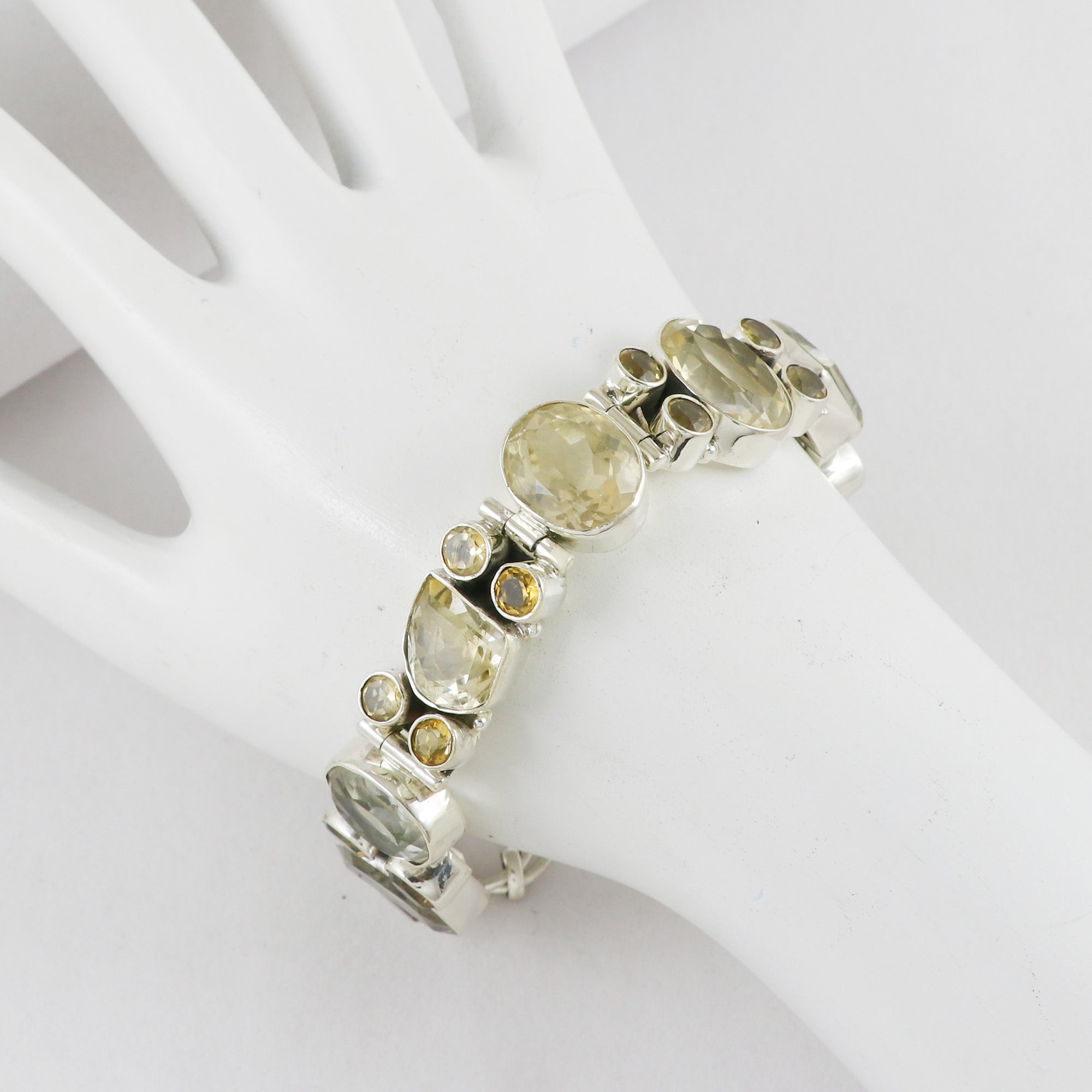 Natural Sterling Silver 925 Bracelet