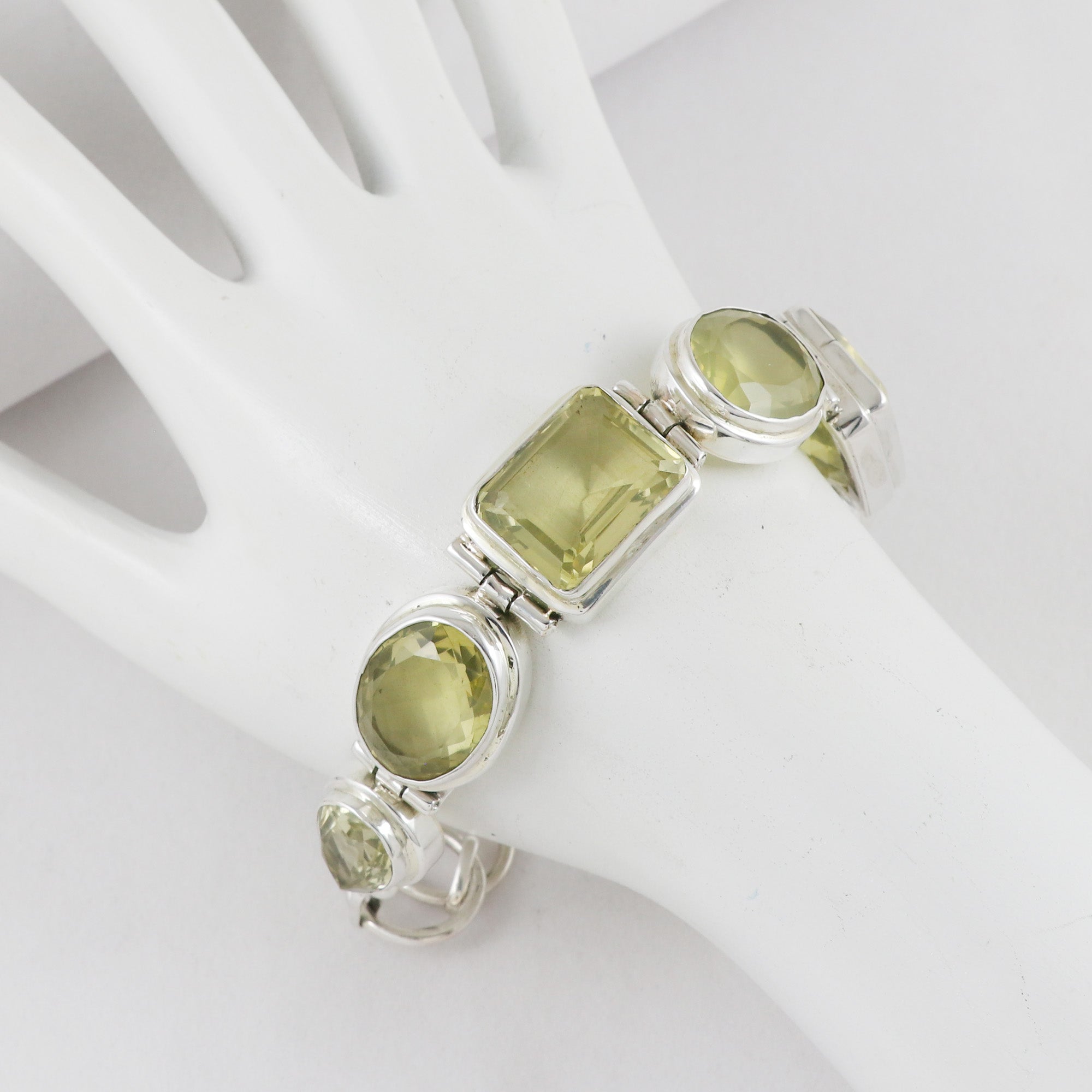 Natural Sterling Silver 925 Bracelet