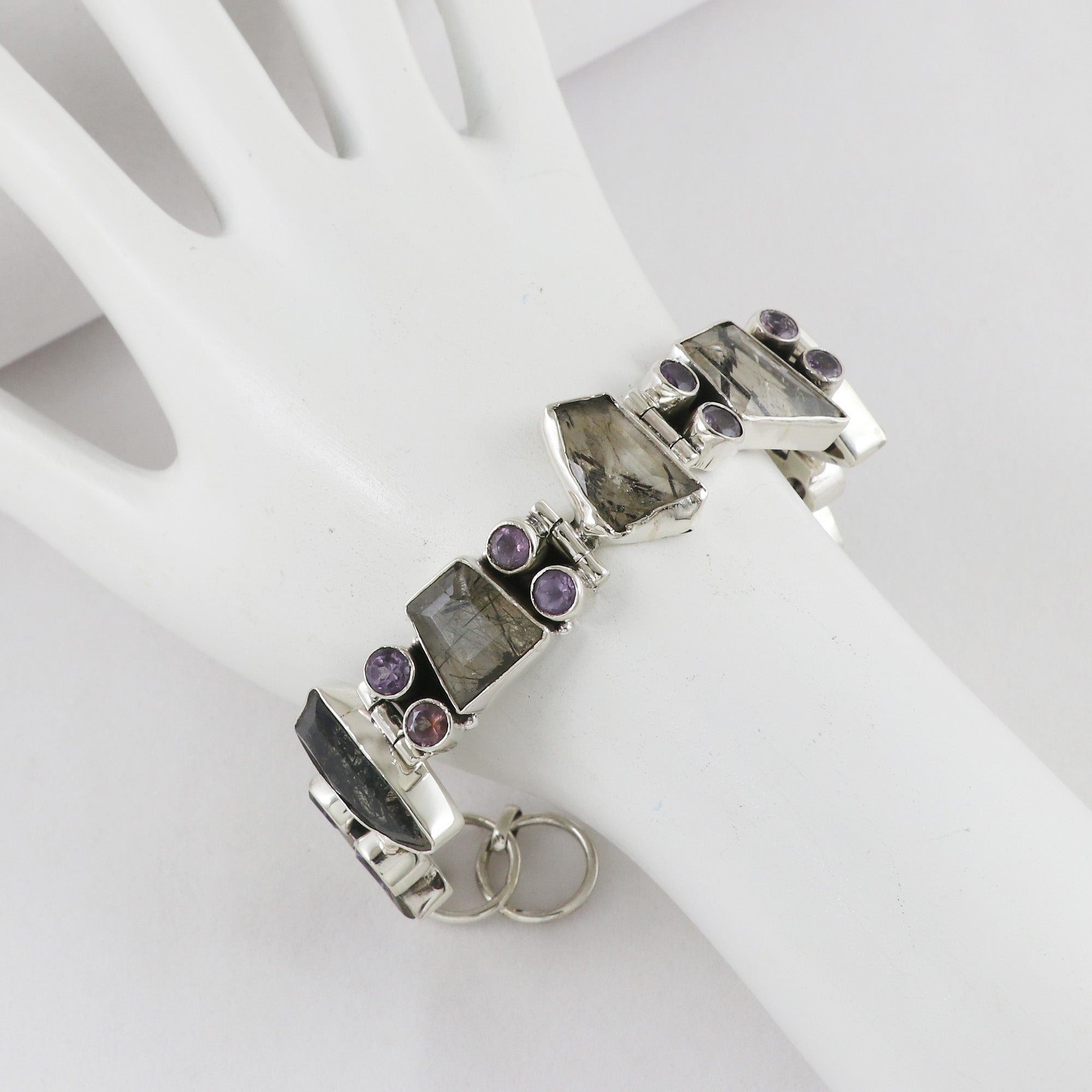 Natural Sterling Silver 925 Bracelet