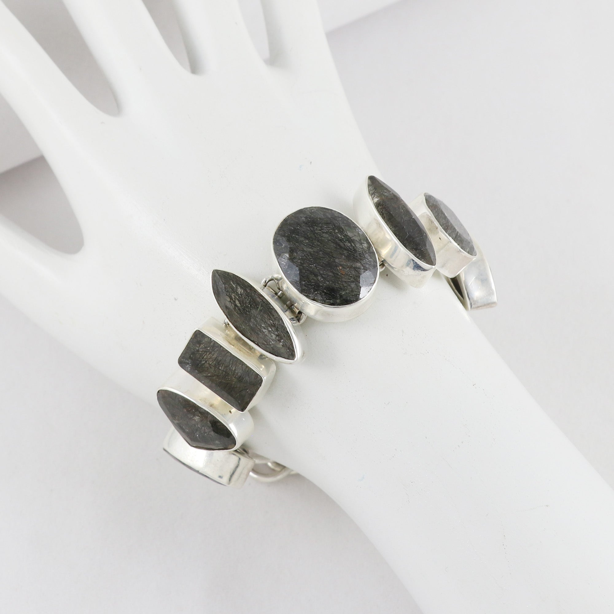 Natural Sterling Silver 925 Bracelet