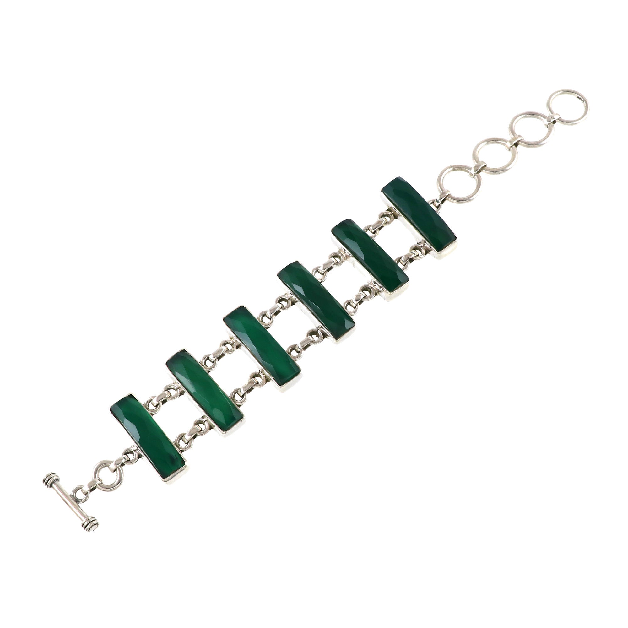Natural Sterling Silver 925 Bracelet