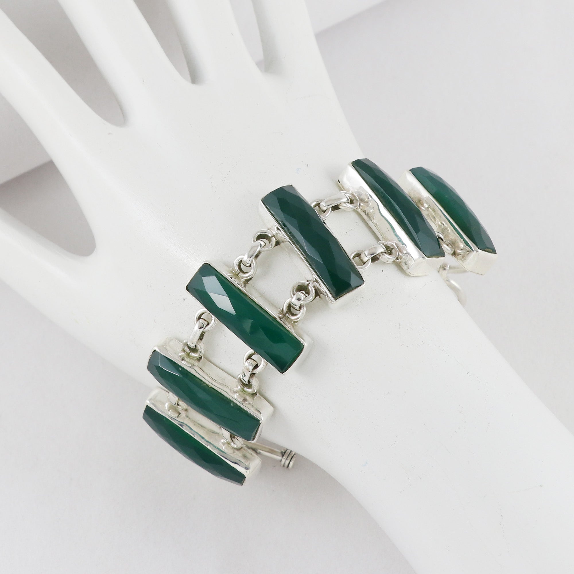 Natural Sterling Silver 925 Bracelet