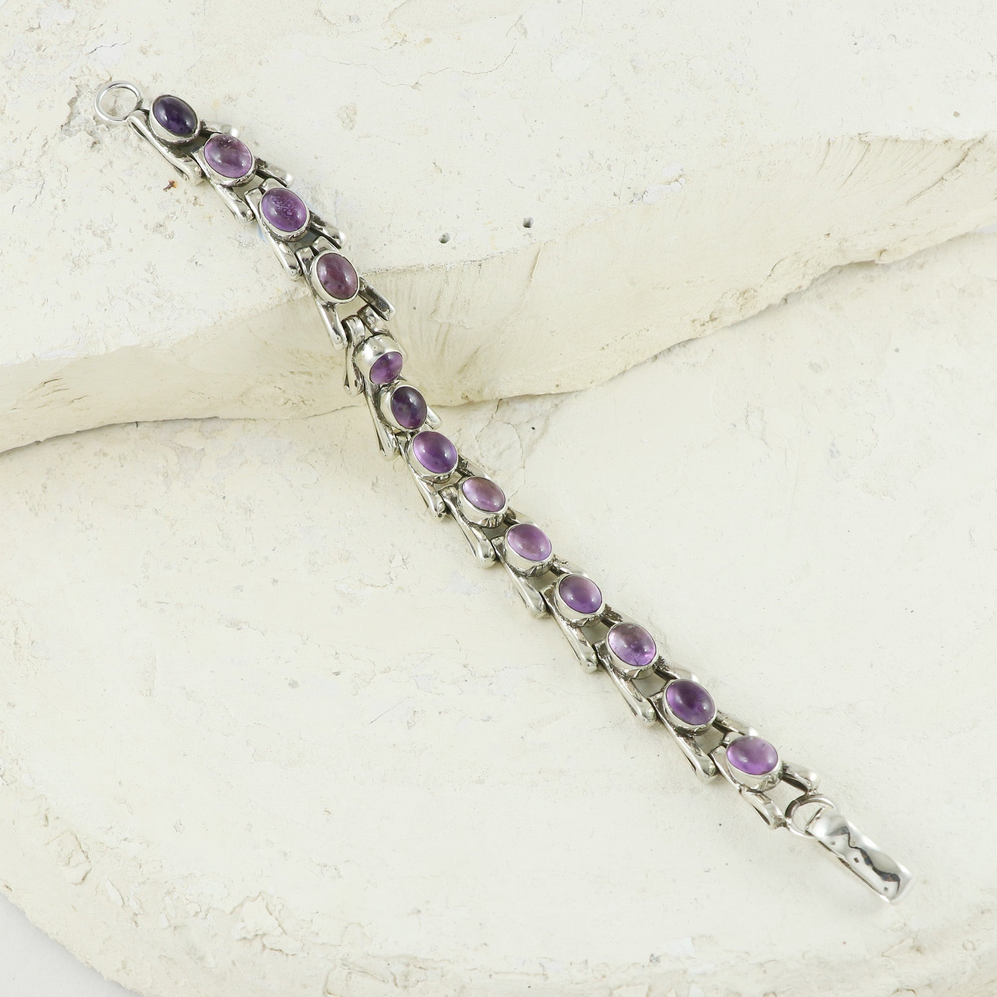 Natural Sterling Silver 925 Bracelet