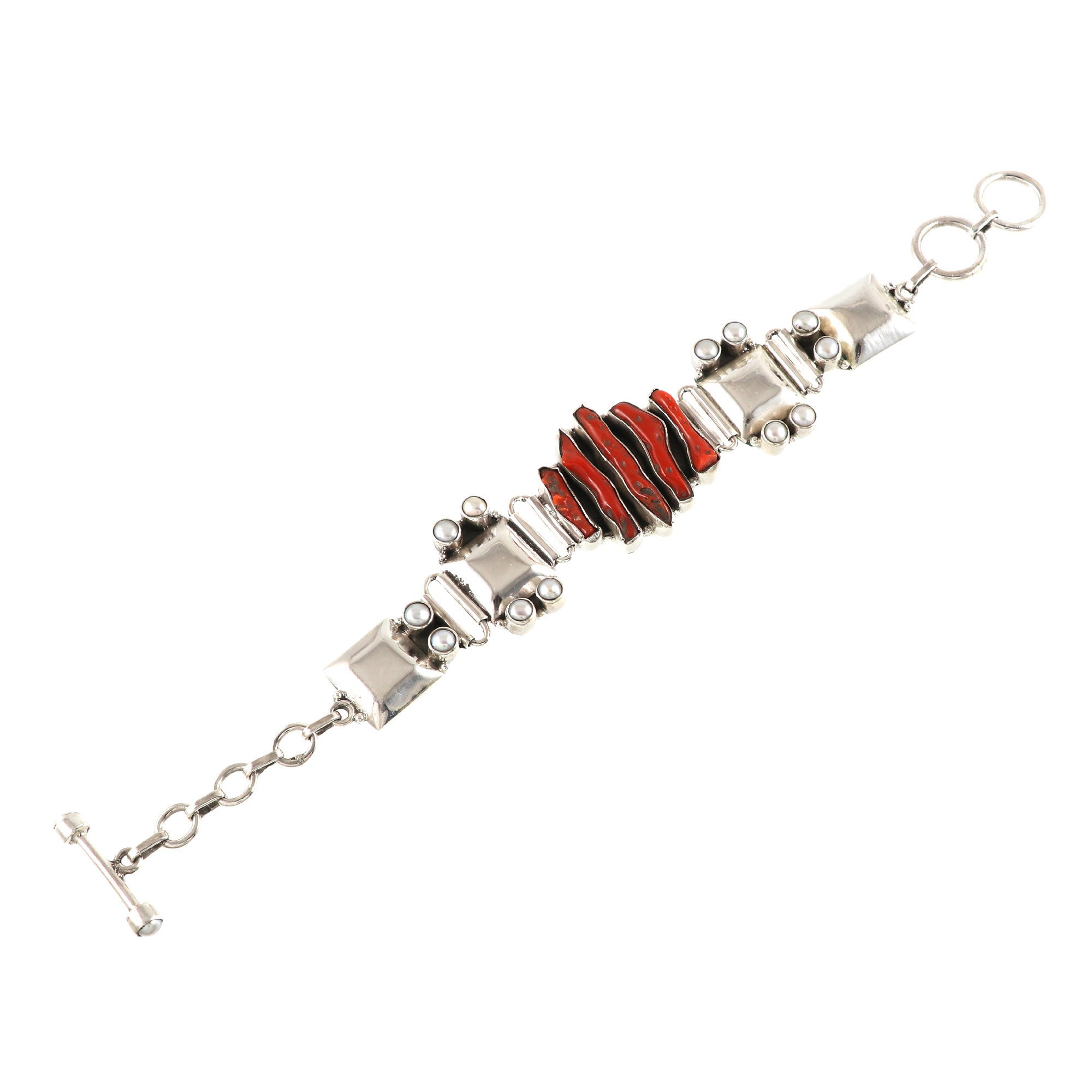 Natural Sterling Silver 925 Bracelet