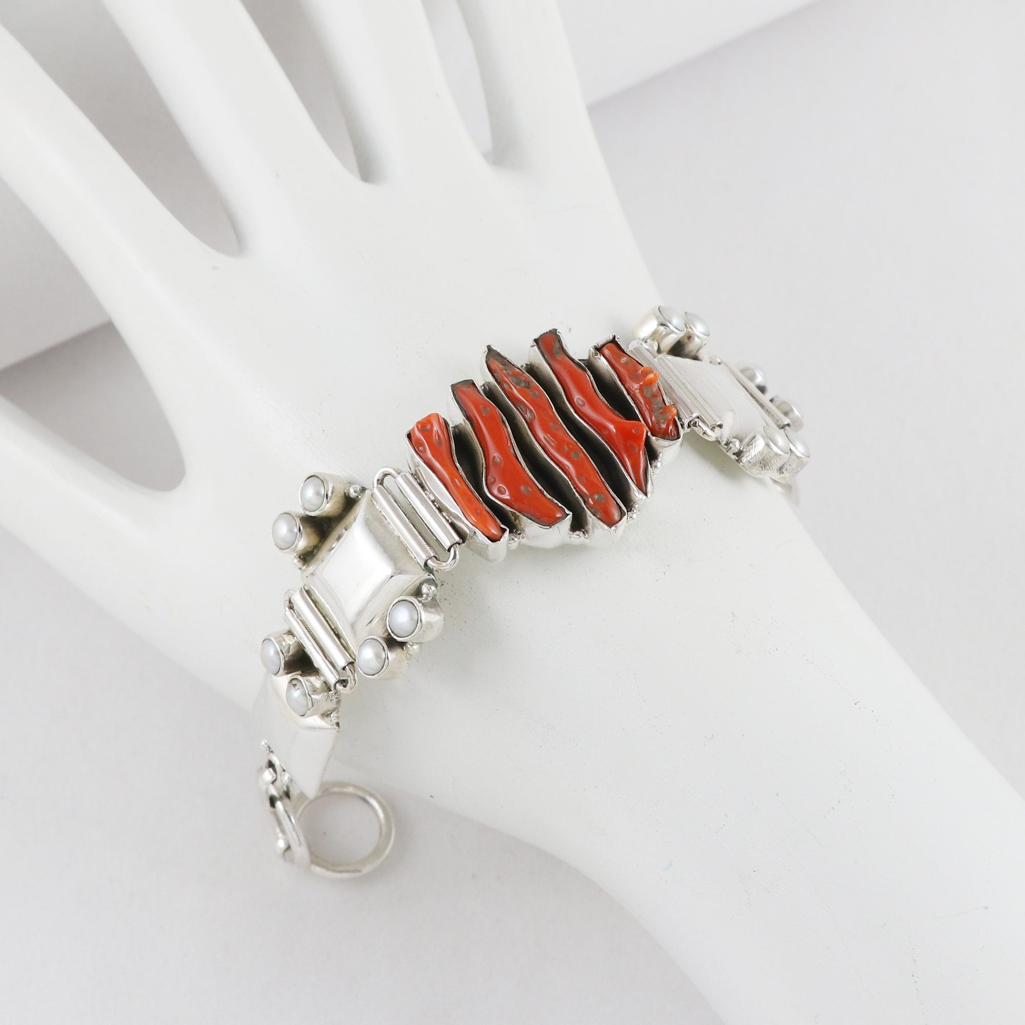 Natural Sterling Silver 925 Bracelet