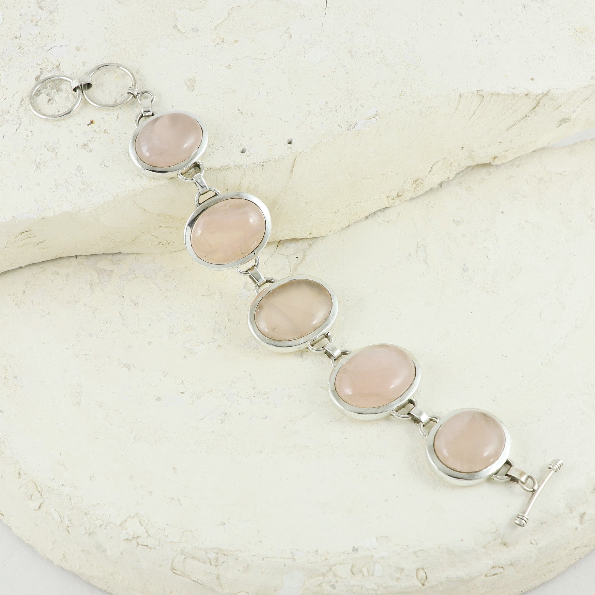 Natural Sterling Silver 925 Bracelet
