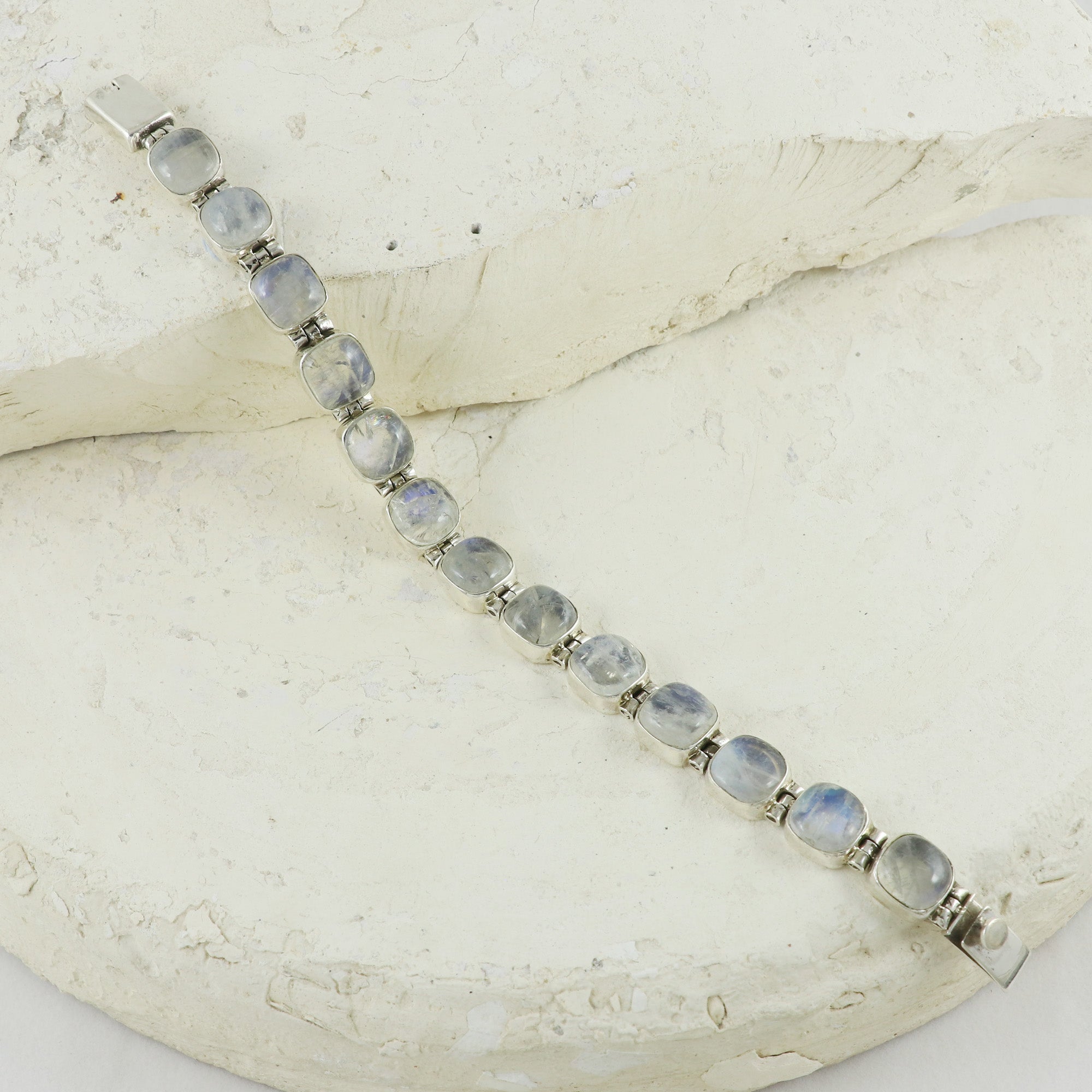 Natural Sterling Silver 925 Bracelet