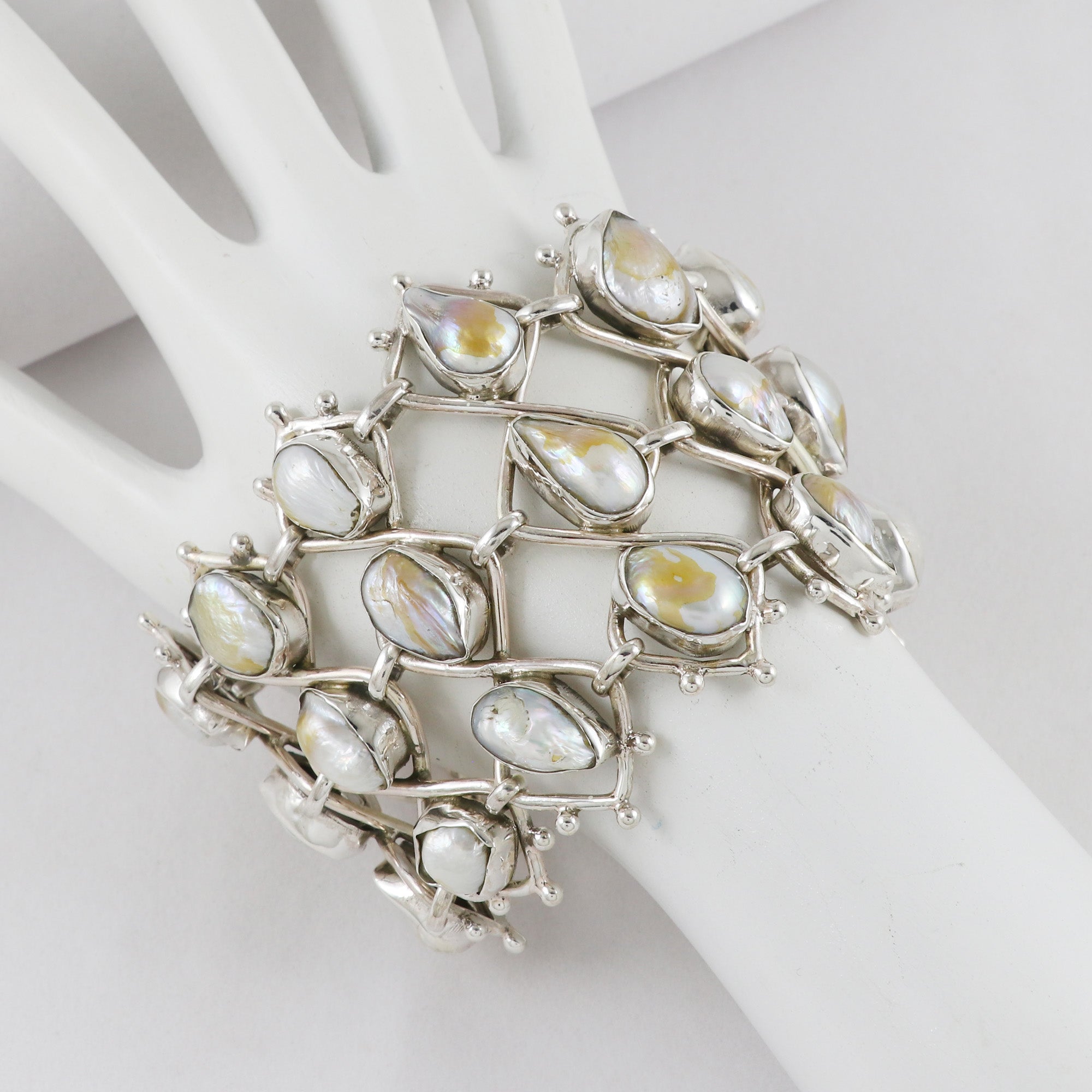 Natural Sterling Silver 925 Bracelet
