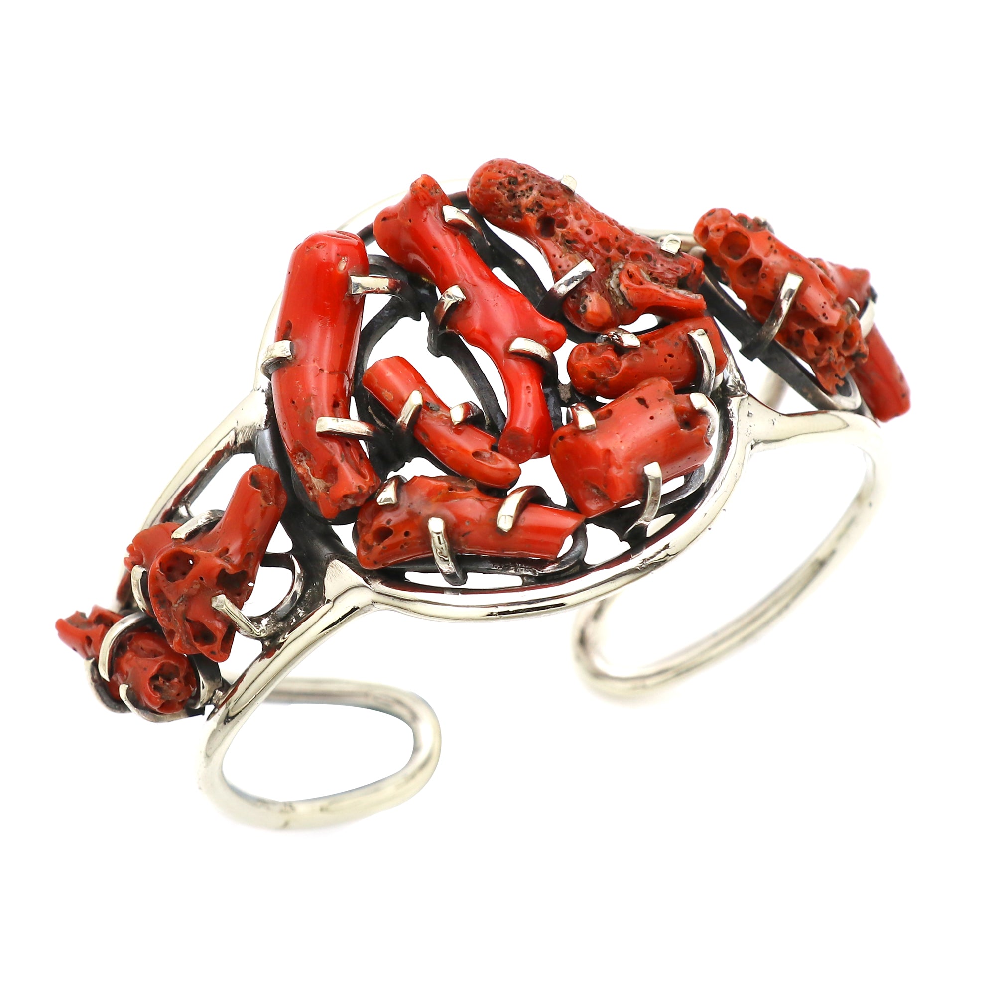 Globe Coral Cuff
