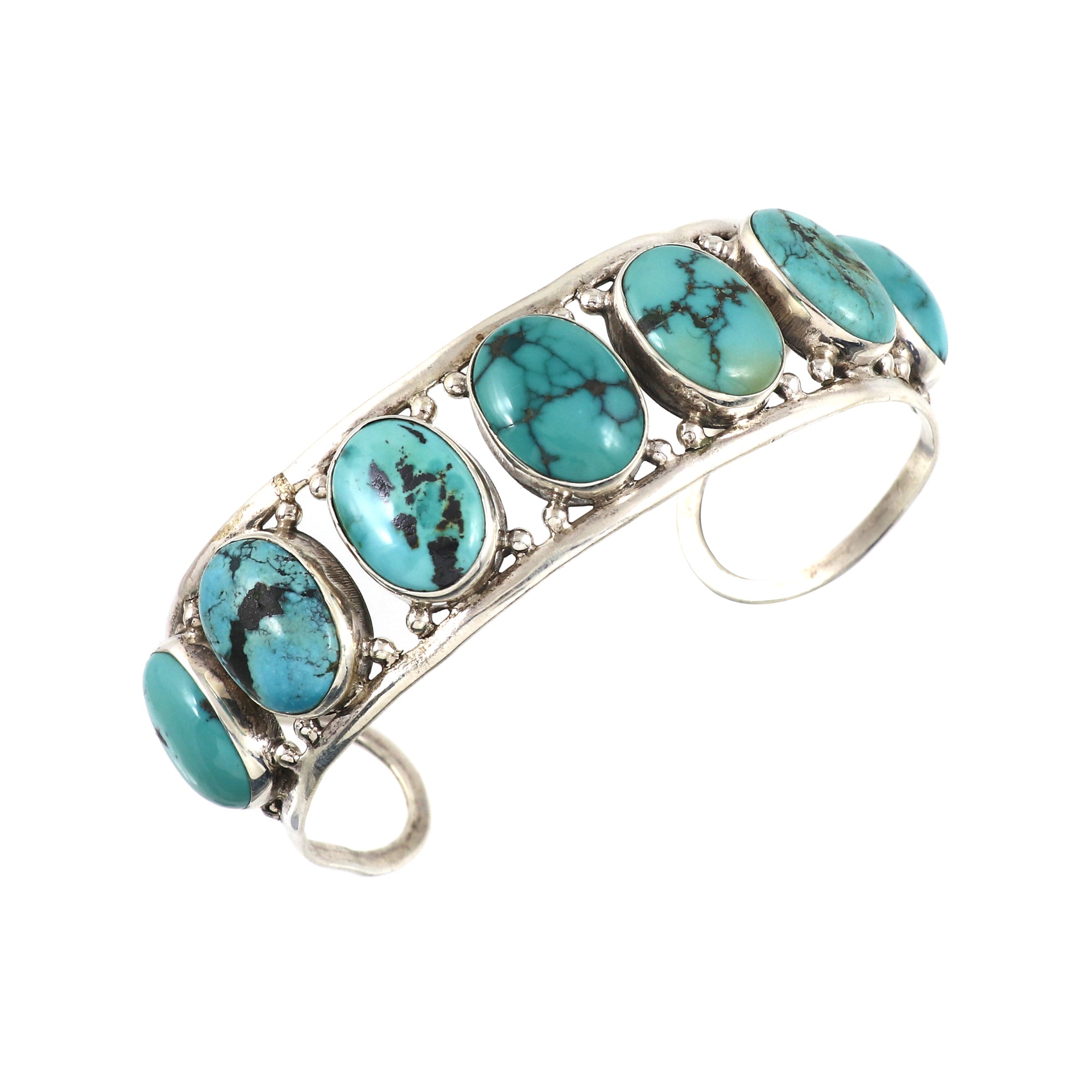 Turquoise Cuff 925 Silver