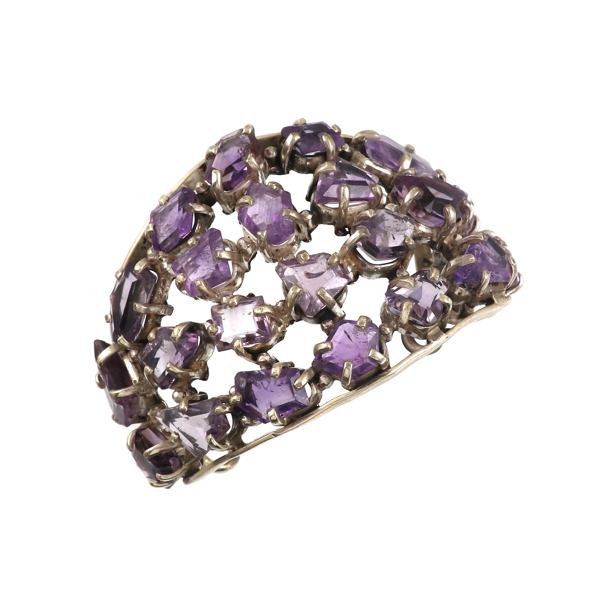 Amethyst Kada 925 Silver