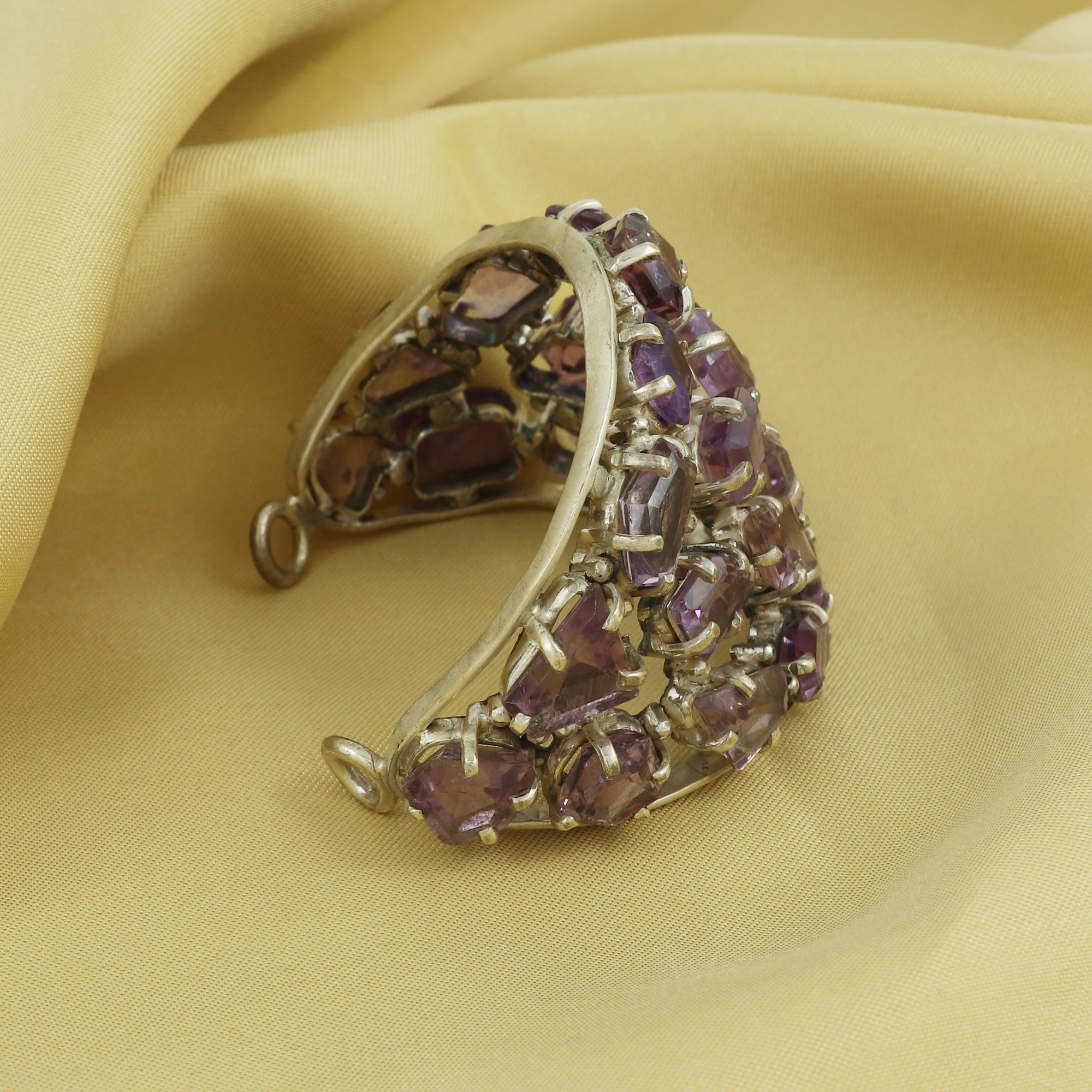 Amethyst Kada 925 Silver