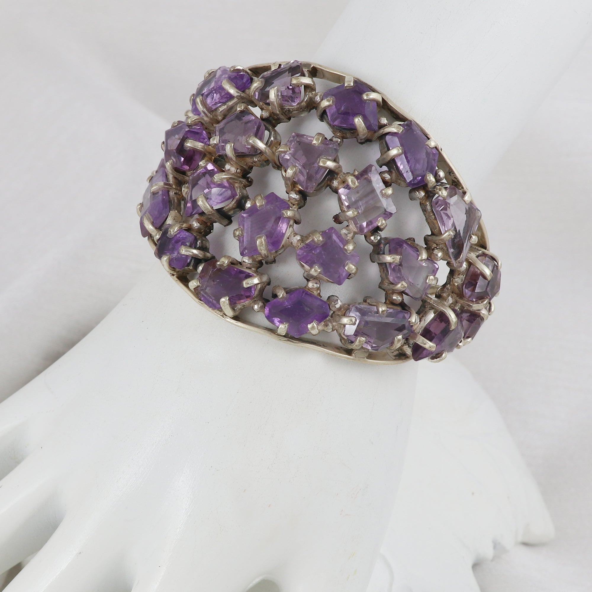 Amethyst Kada 925 Silver