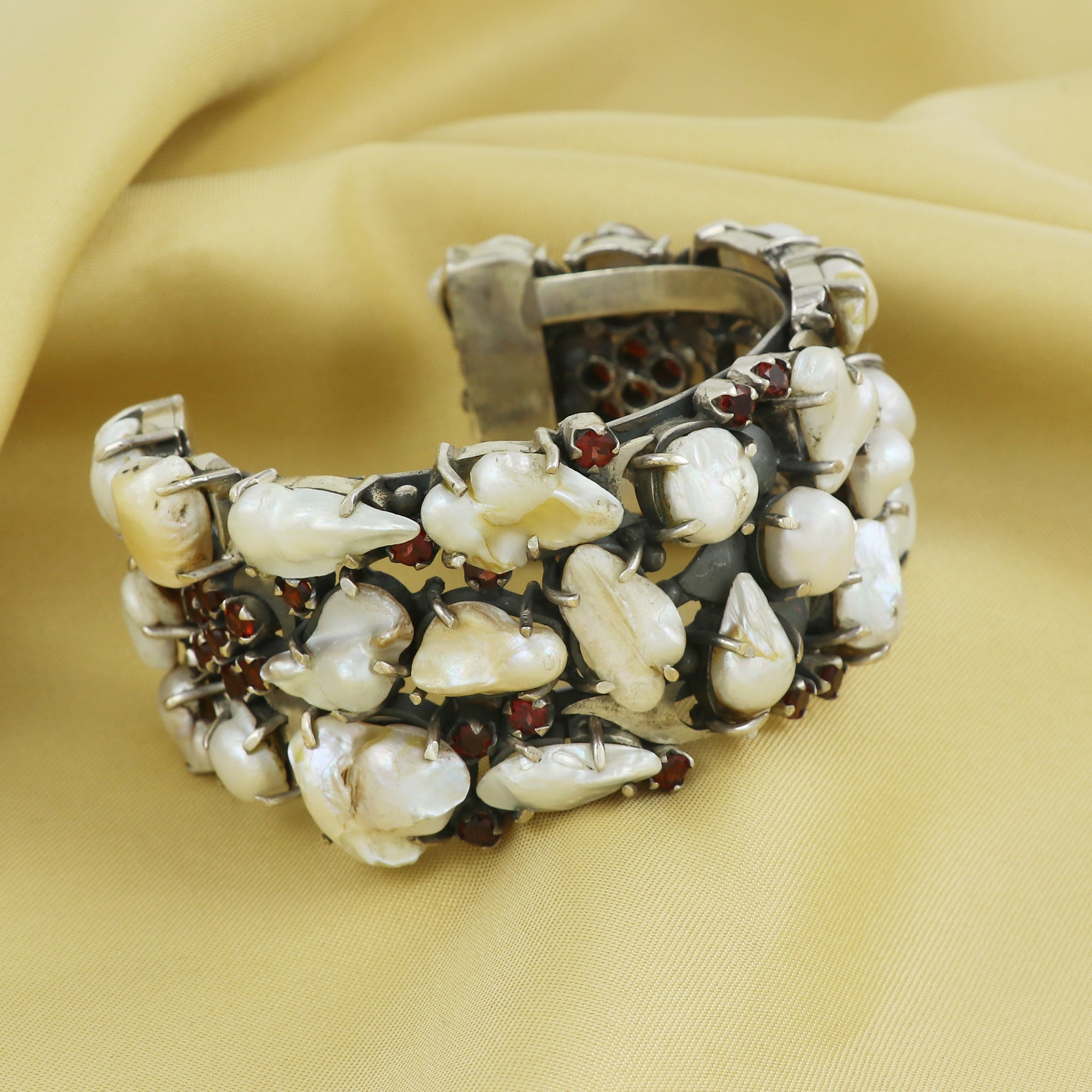 Pearl Cuff 925 Silver