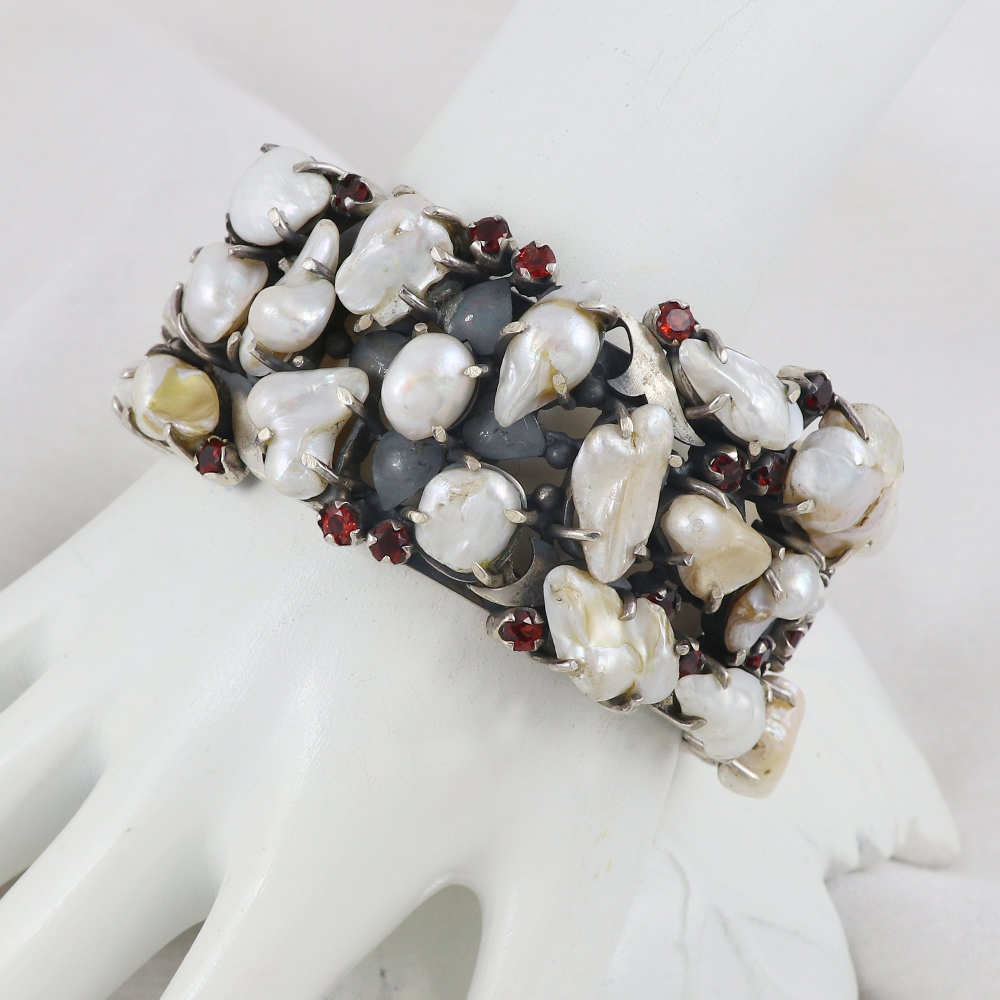 Pearl Cuff 925 Silver