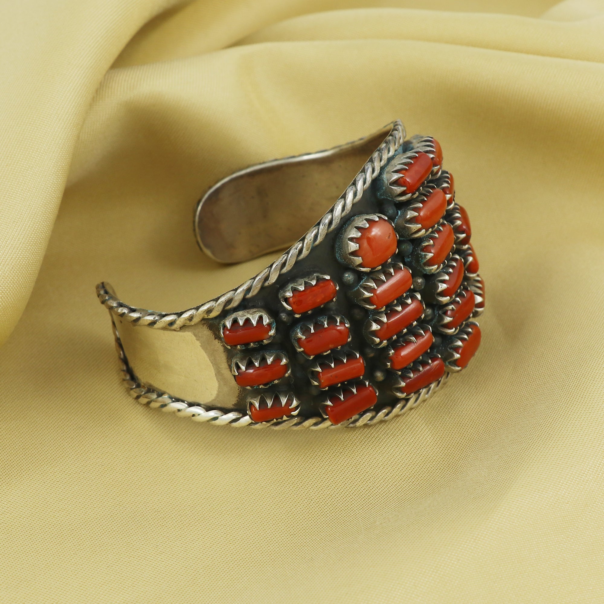Natural Coral Cuff