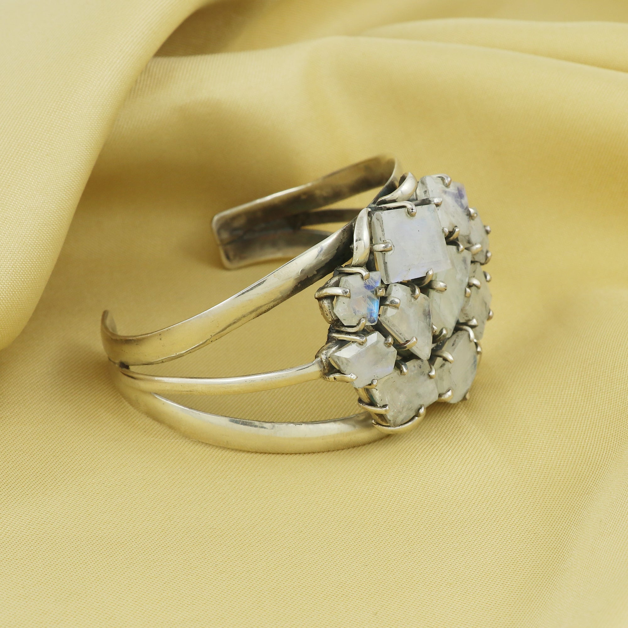 Moonstone Cuff Bracelet