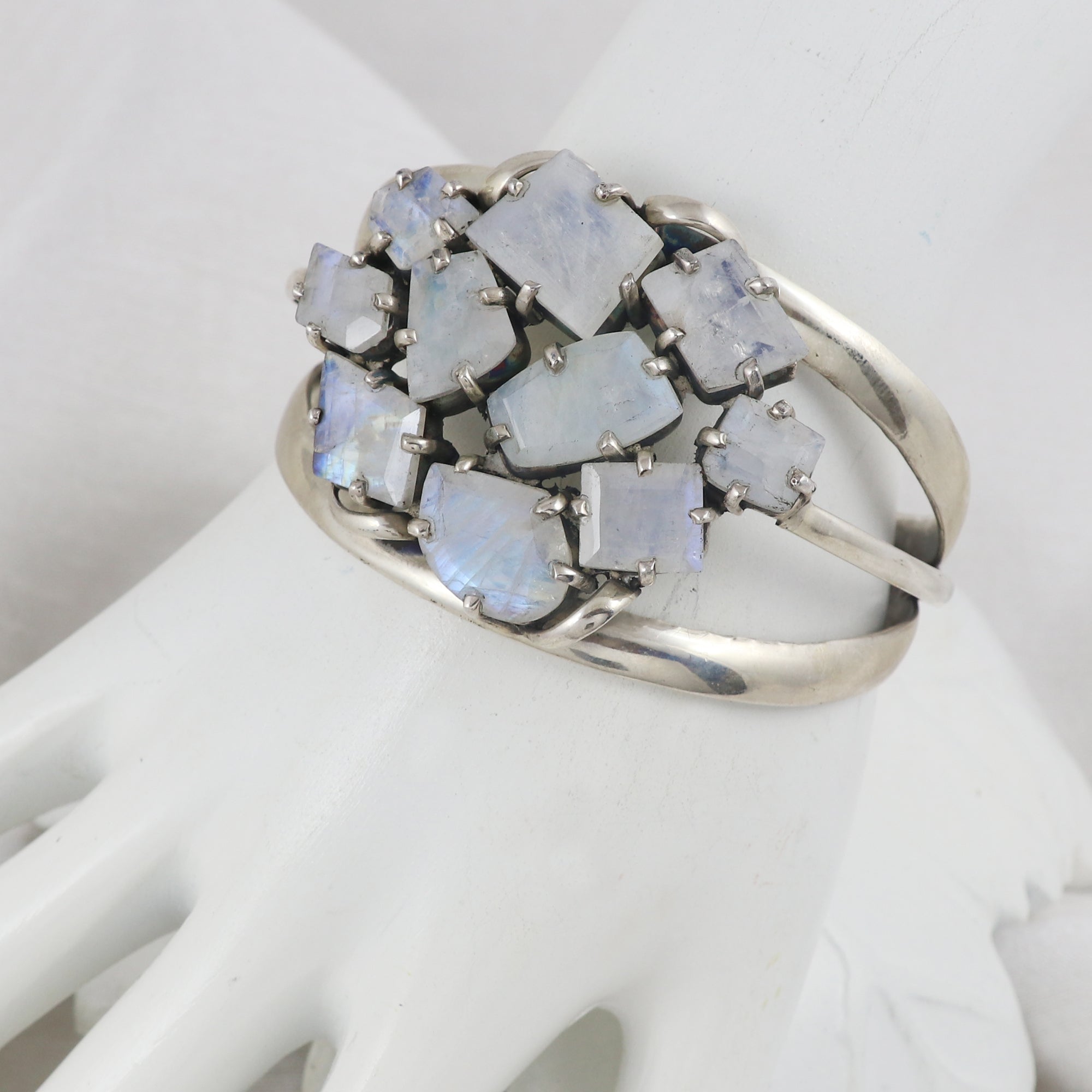 Moonstone Cuff Bracelet