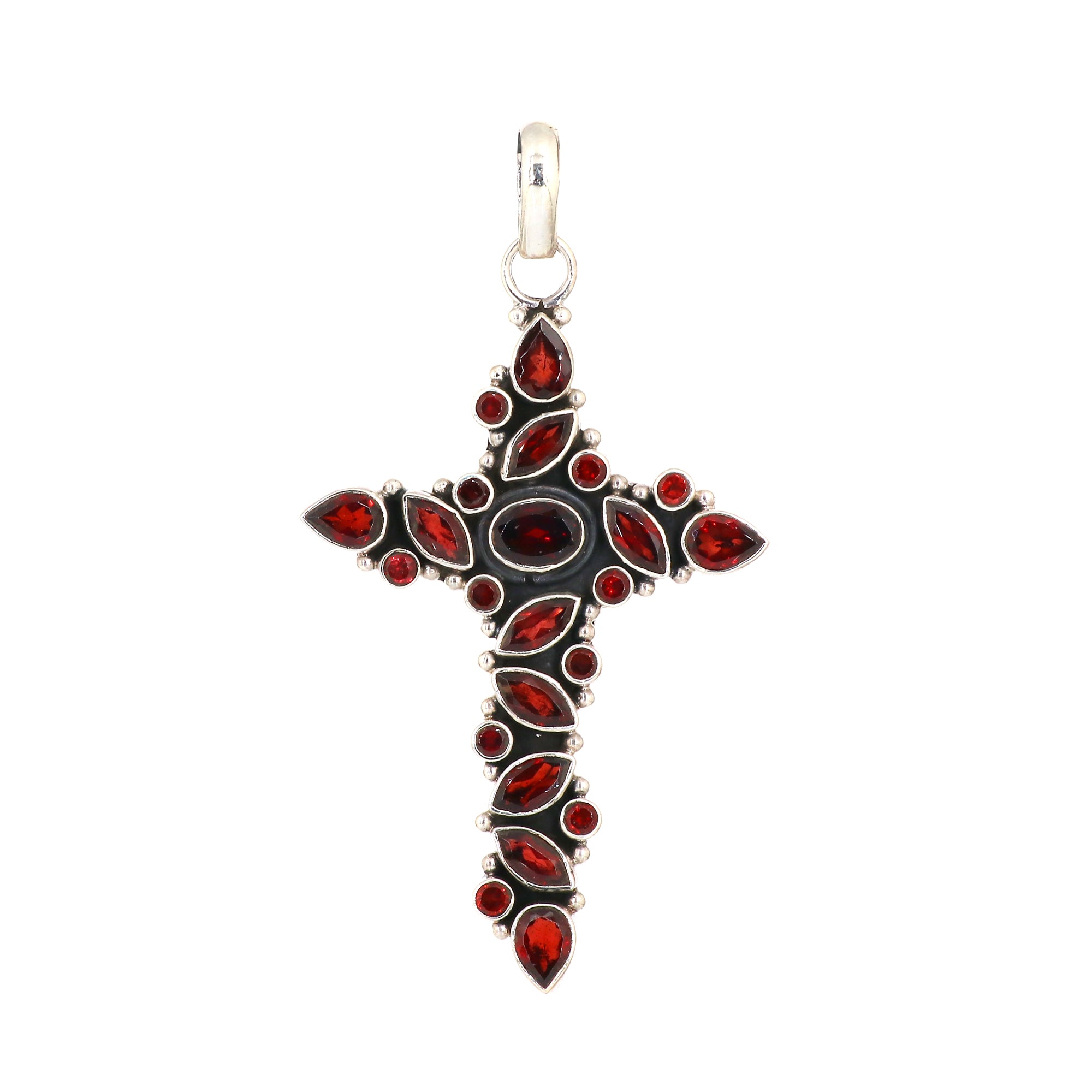 Designer Garnet Stone Pendent