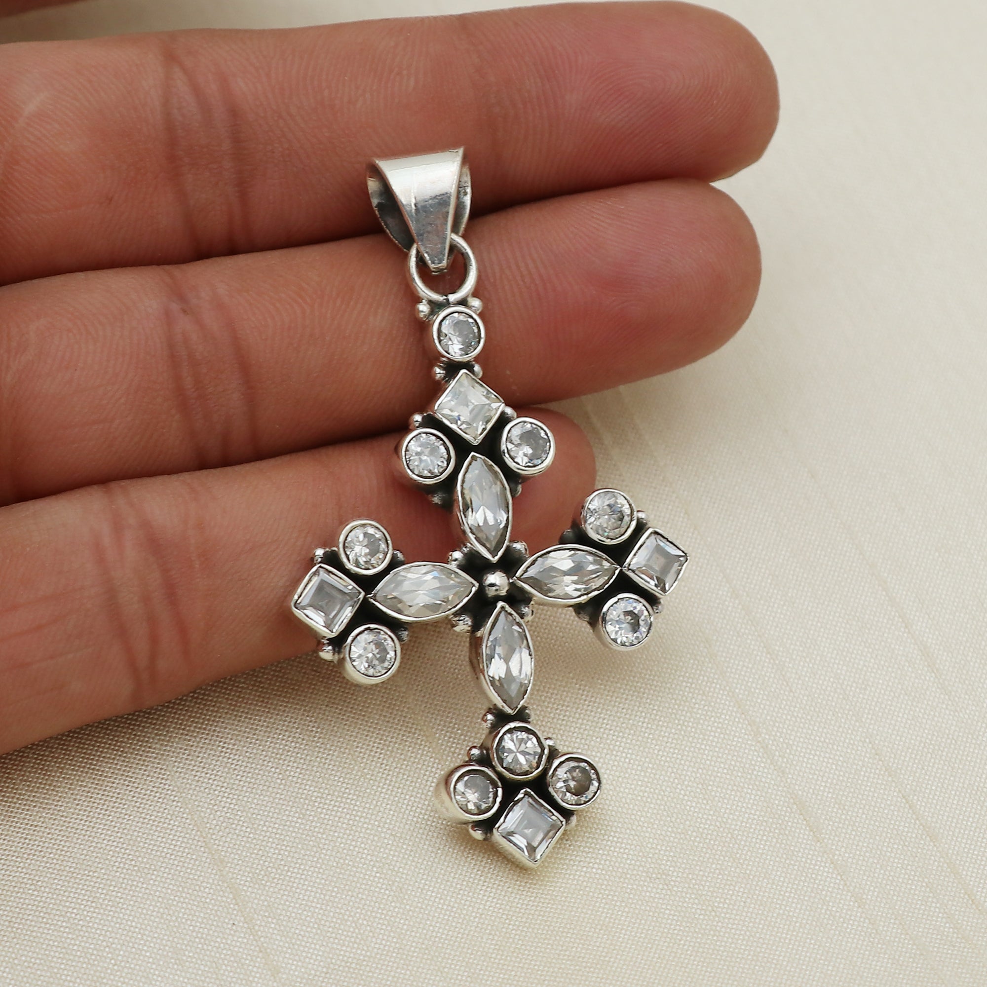 Classic Cubic Zirconia Pendent