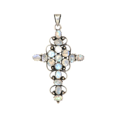 Sterling Silver Moonstone Pendant