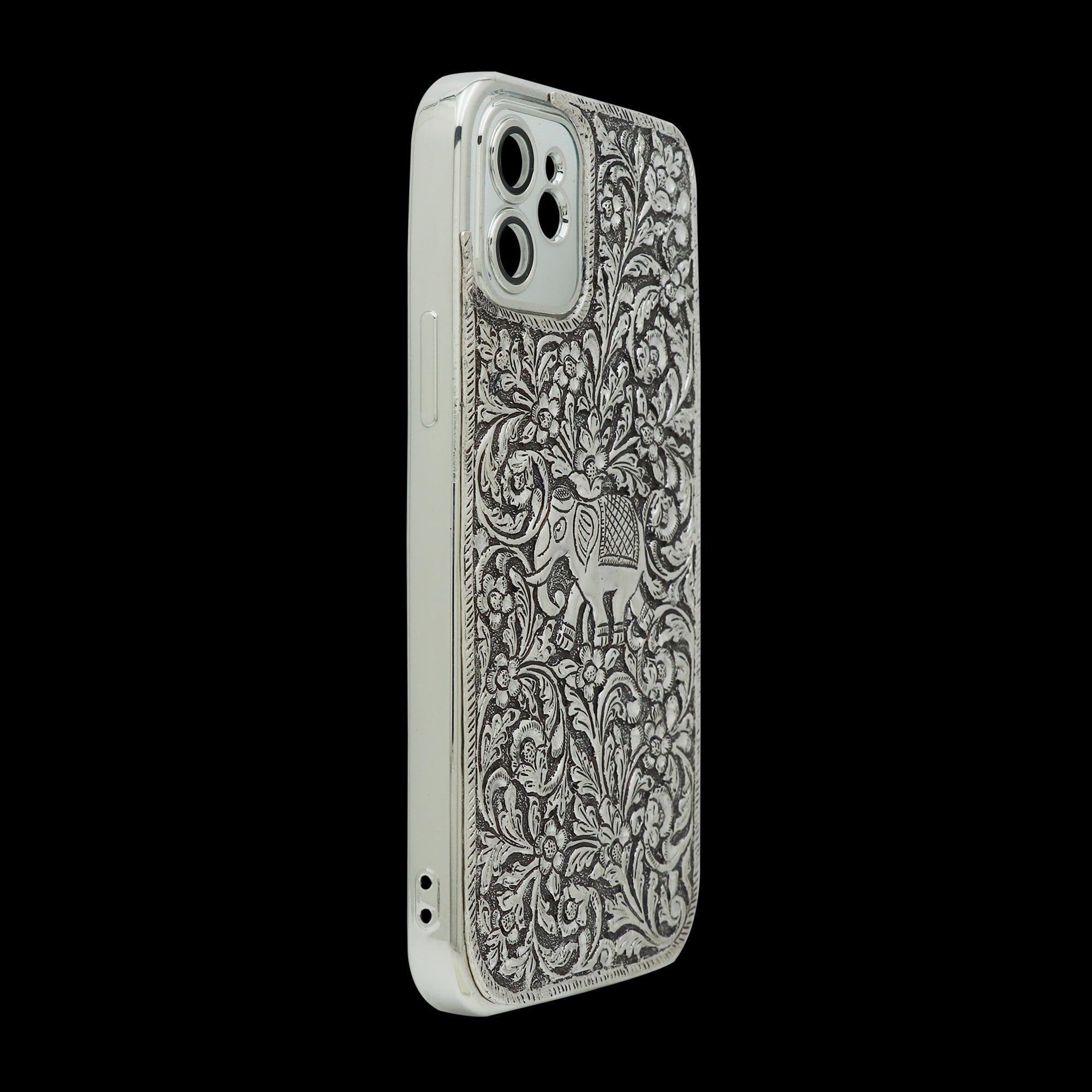 Silver Elephant Phone Cover