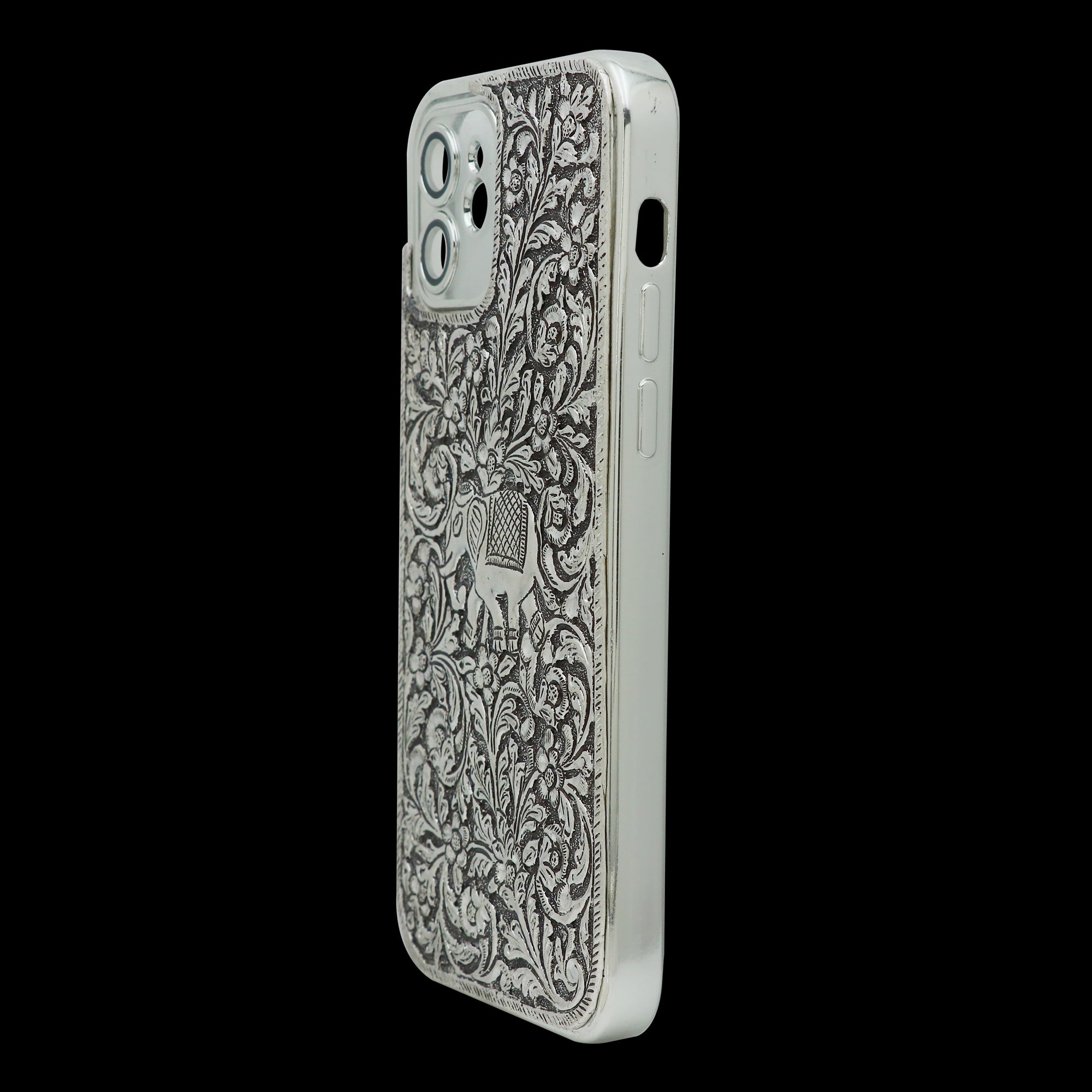 Silver Elephant Phone Cover