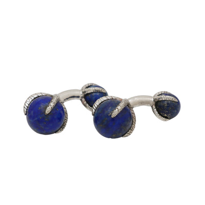 Claw Lapis Lazuli Cufflinks