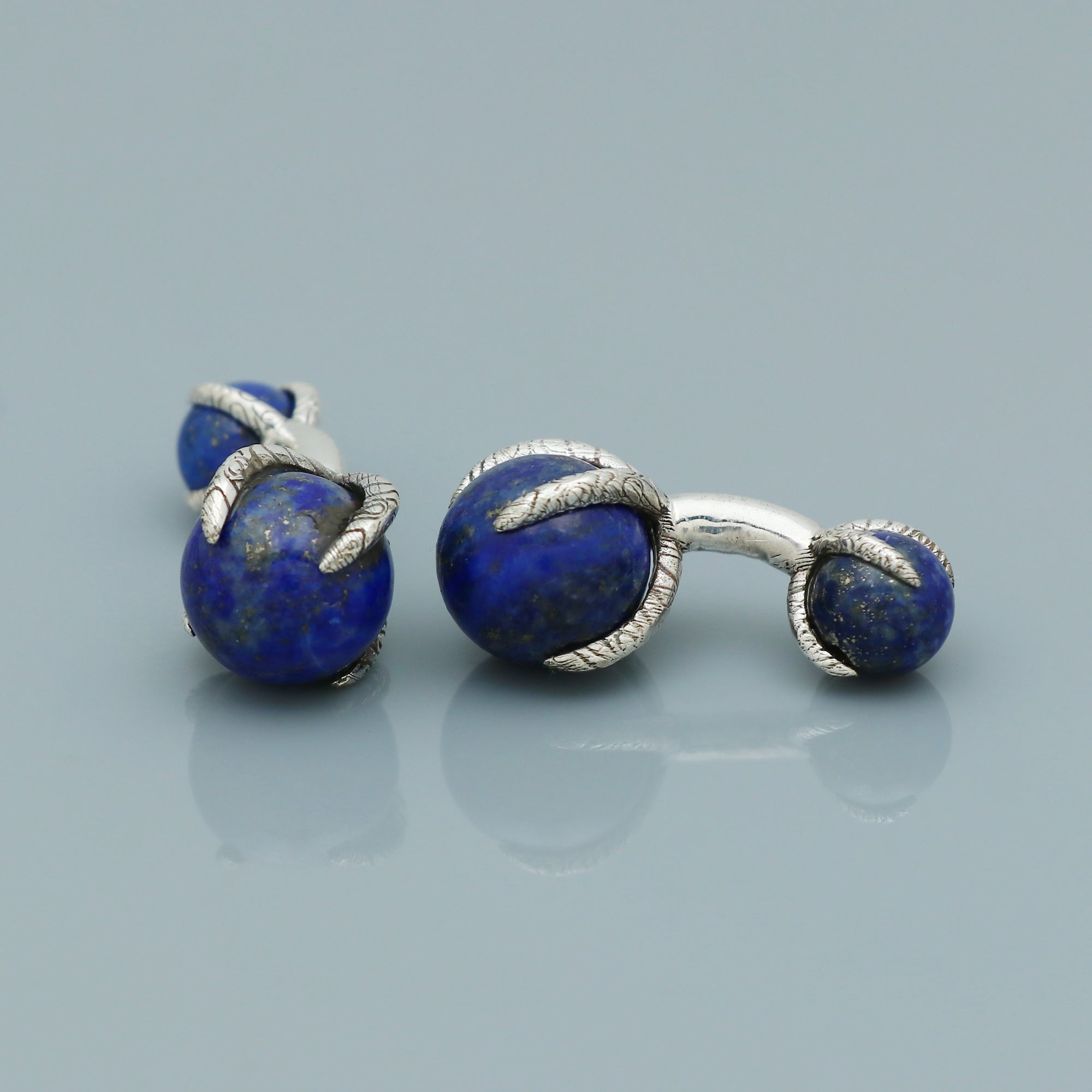 Claw Lapis Lazuli Cufflinks