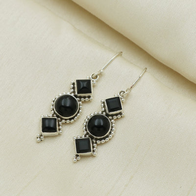 Amara Black Onyx Earrings