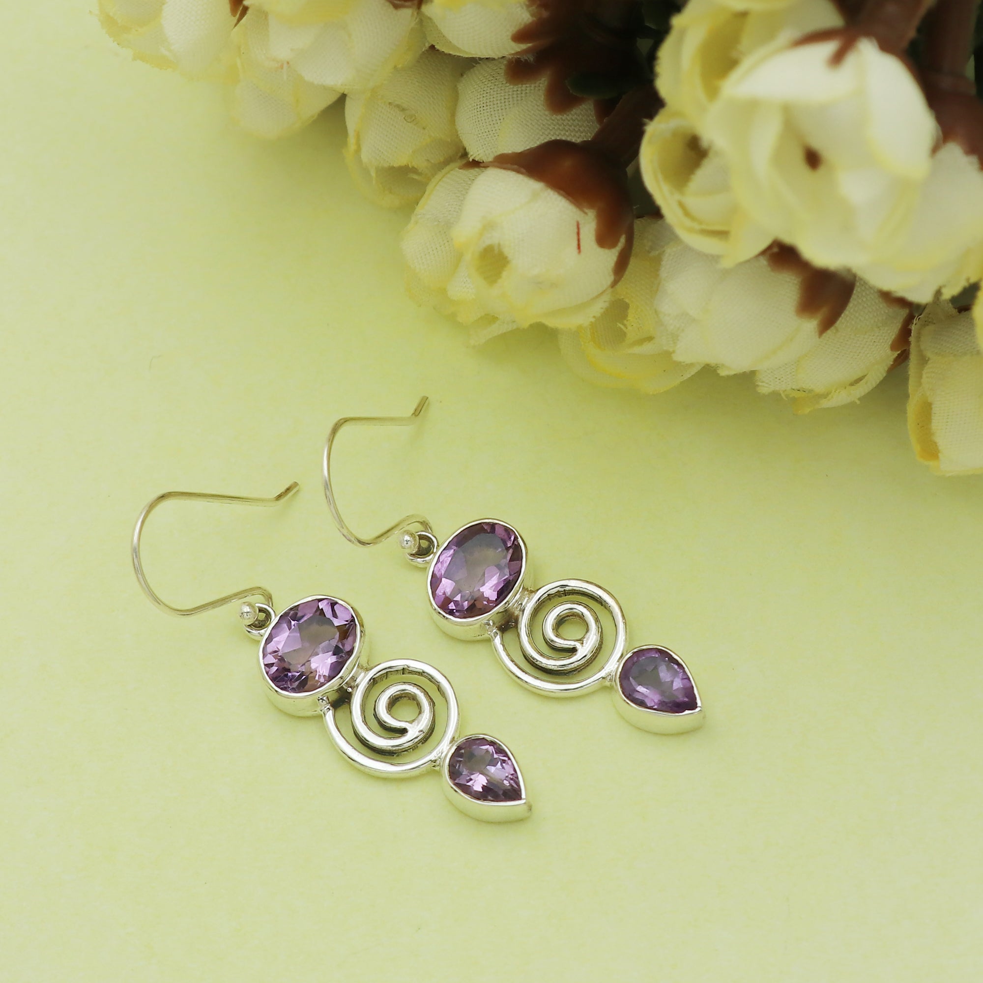 Mizoya Amethyst Earring